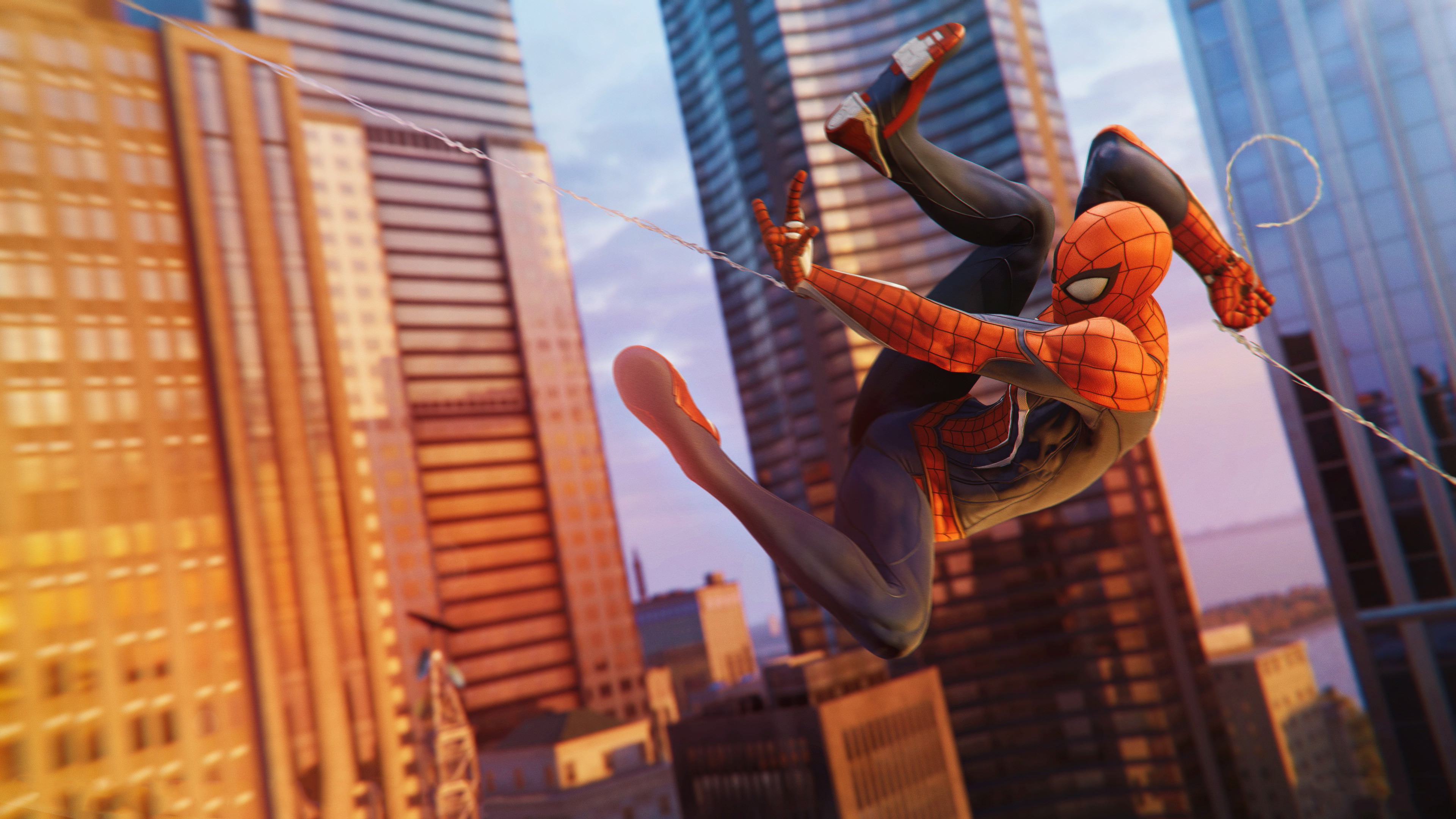spider-man, 4K, k, ps, Game, 2018, man, PS4, spider, HD Wallpaper