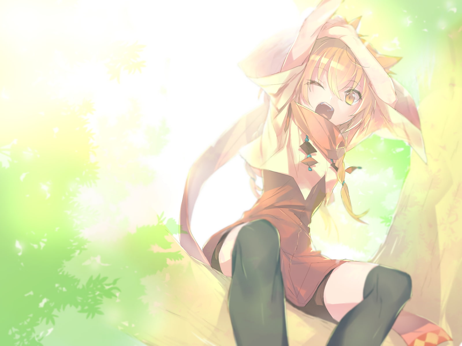 Ithea Myse Valgulious, anime girls, Shuumatsu Nani Shitemasu ka? Isogashii desu ka? Sukutte Moratte Ii desu ka?, 720P, HD Wallpaper