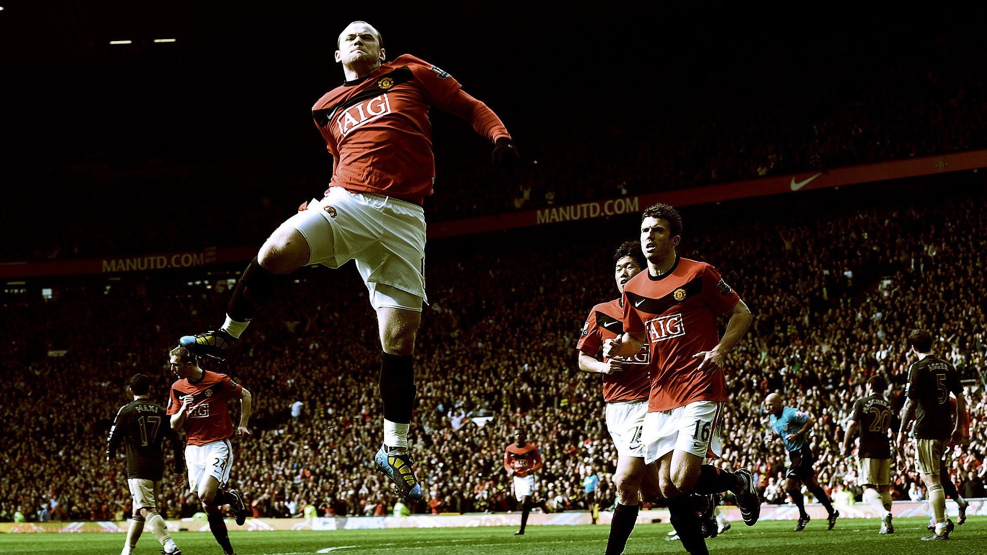 Manchester United, 1080P, Wayne Rooney, sports, HD Wallpaper