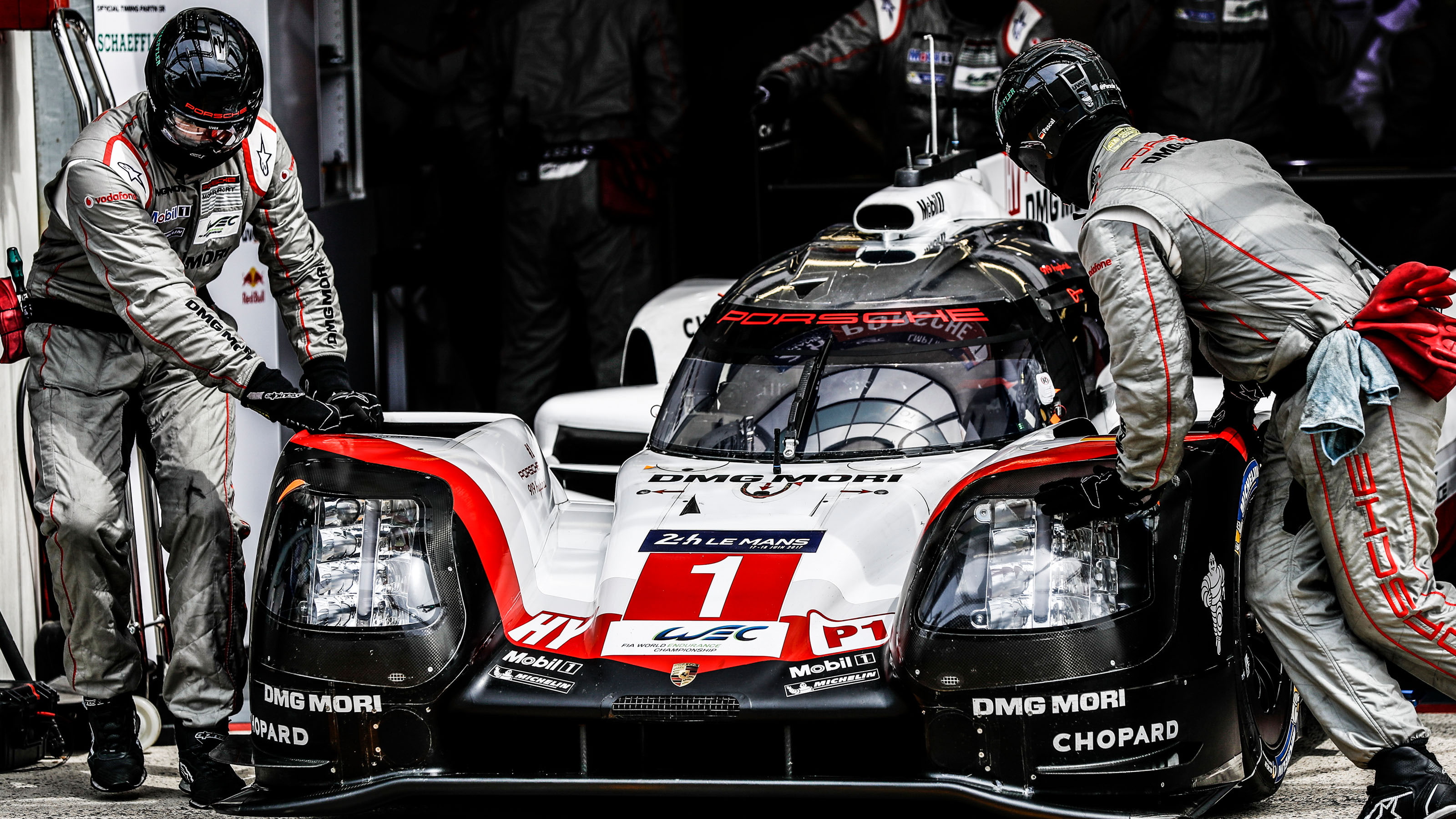 security, world, uniform, crash helmet, hybrid, text, protection, red, clothing, car, endurance, championship, 919, porsche, day, people, headwear, occupation, HD Wallpaper