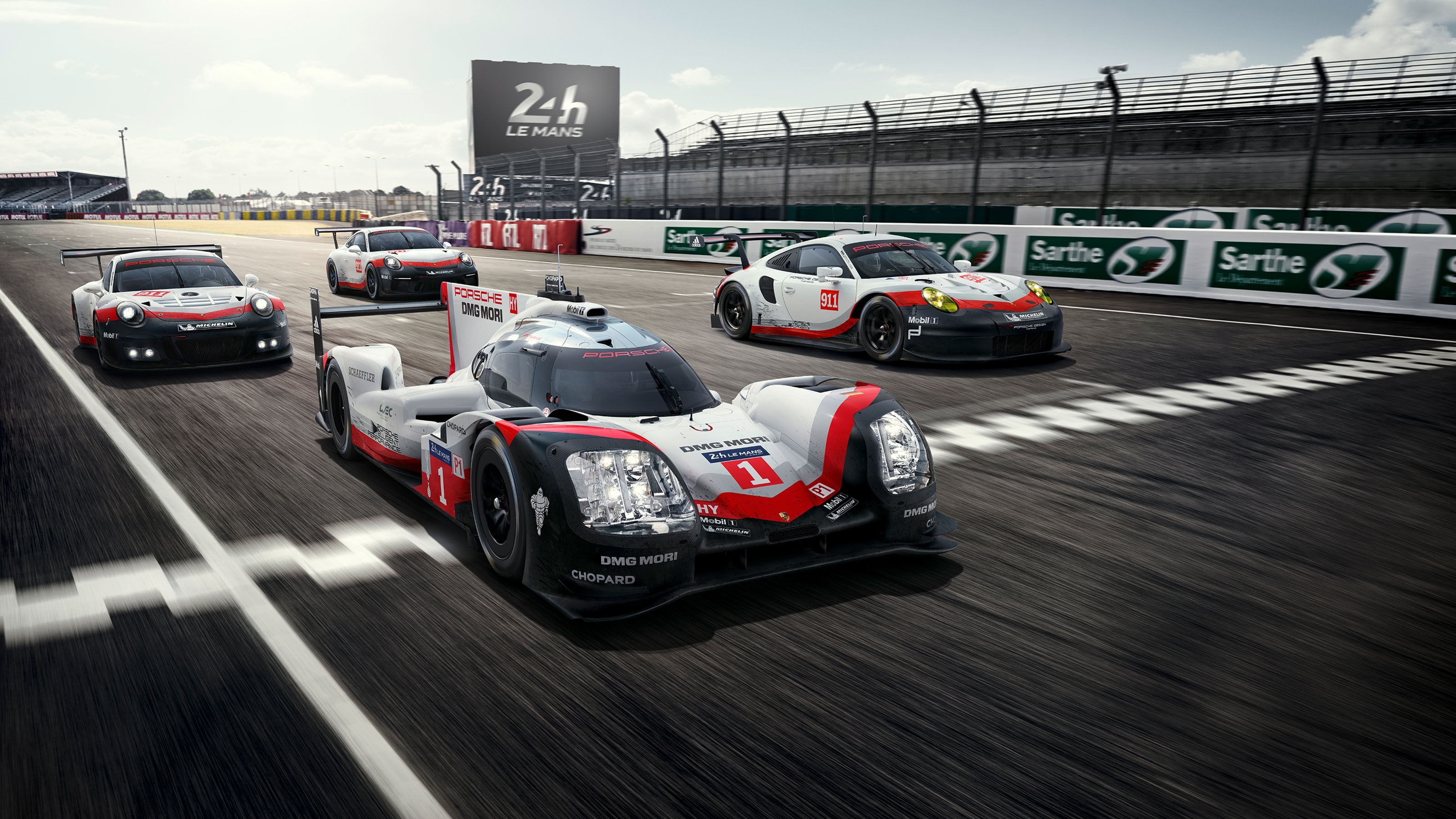 919, hybrid, porsche, 2017, car, 9r9-17, 2K, race, HD Wallpaper