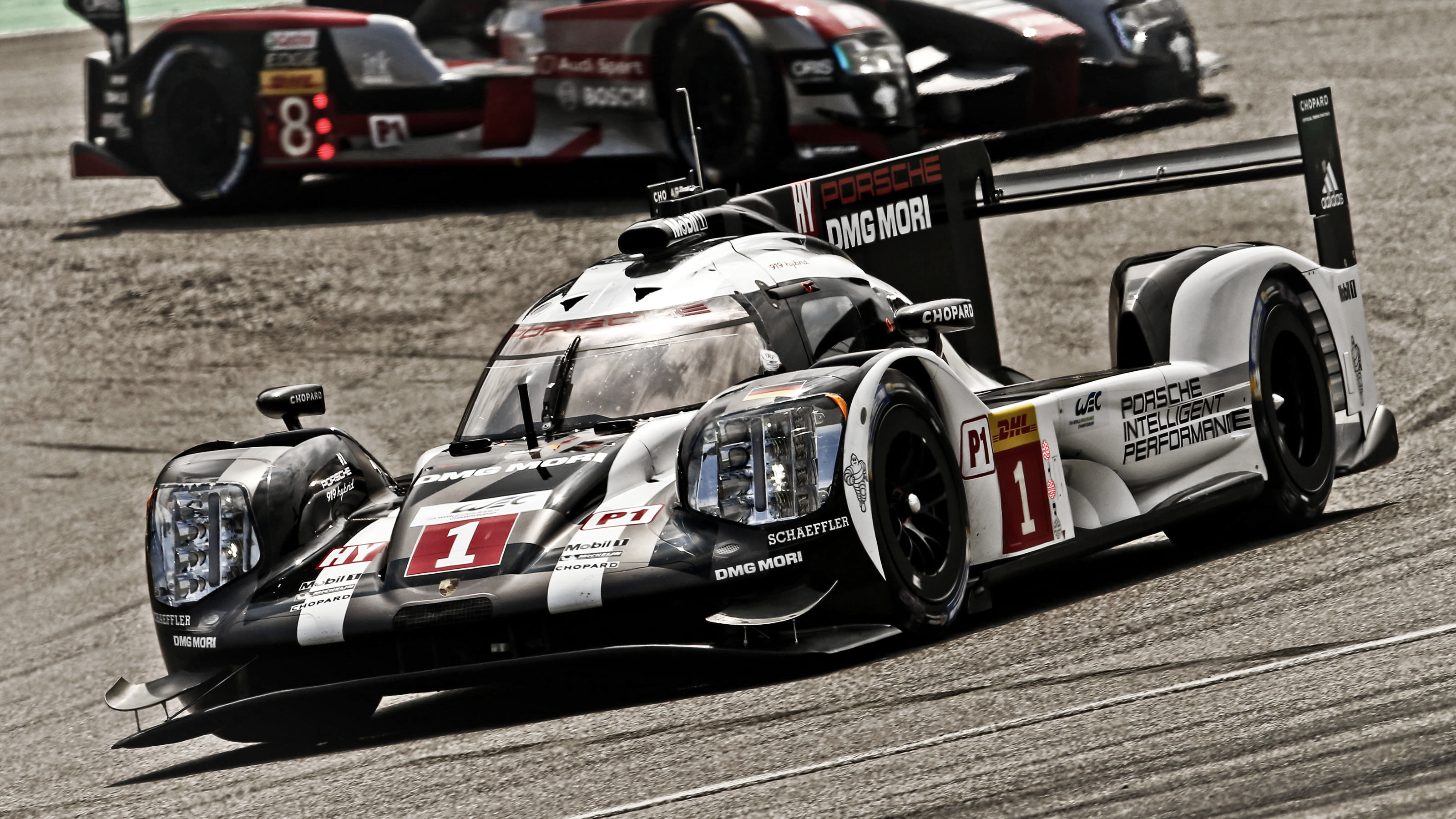 919, stationary, land vehicle, car, retro styled, sports race, porsche, auto racing, outdoors, road, 2016, motor vehicle, racecar, race, city, world, sunlight, HD Wallpaper