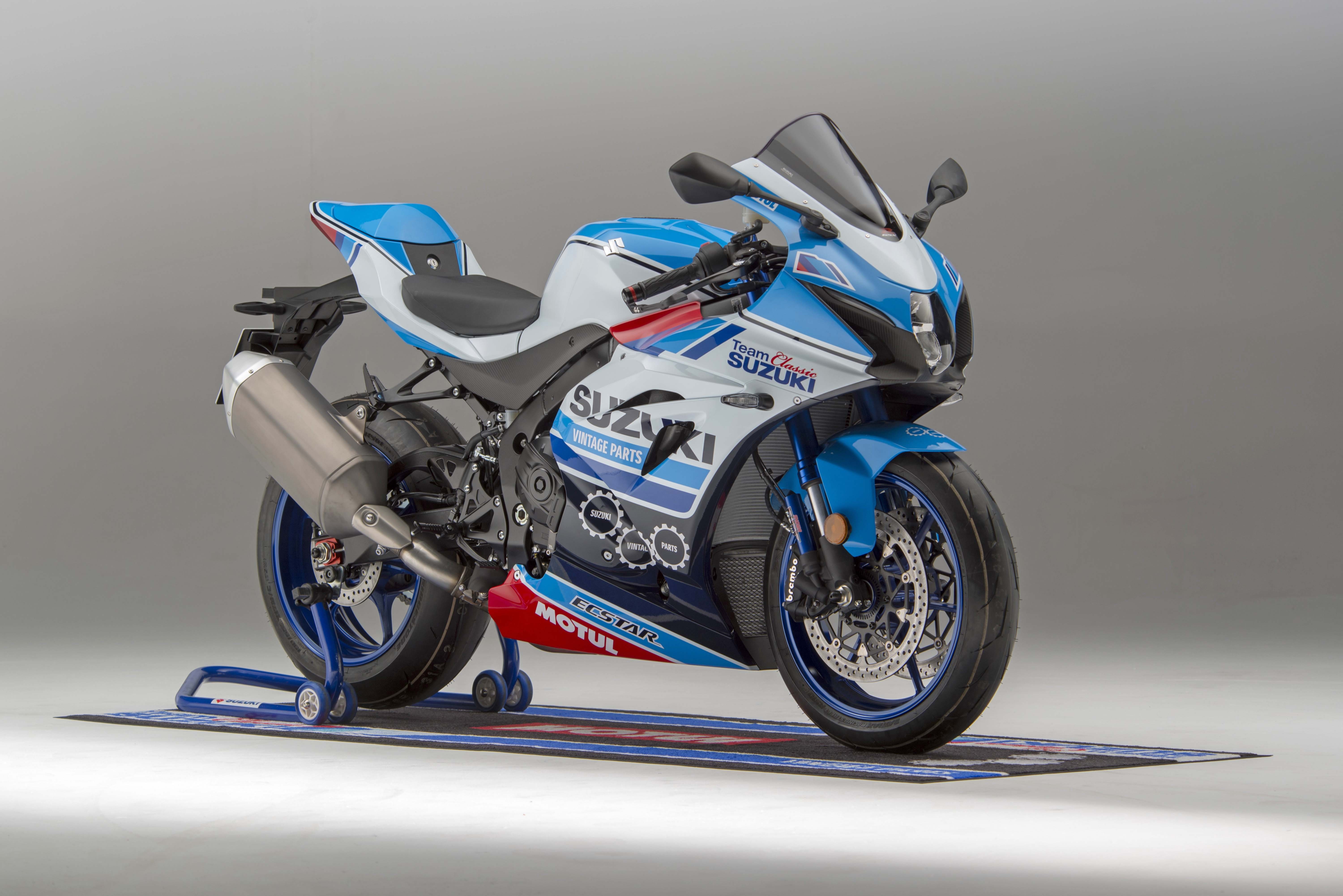 5K, Team Classic Suzuki, Suzuki GSX-R1000R, 2018, 5K, HD Wallpaper