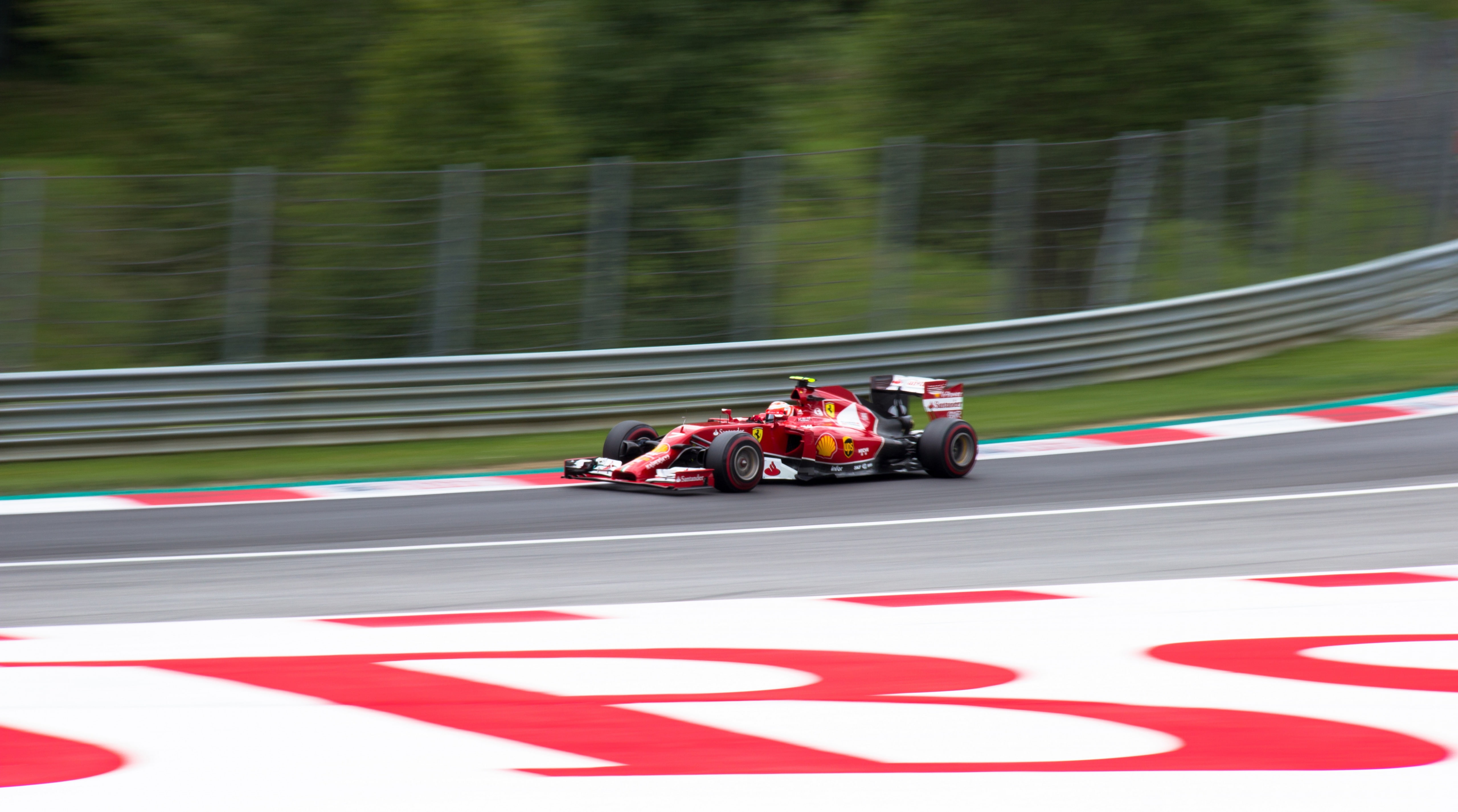 sunlight, sports race, grand prix, red bull, sign, Sports, speed, blurred motion, sport, grand, Austria, helmet, 5K, road, day, f, motor racing track, HD Wallpaper