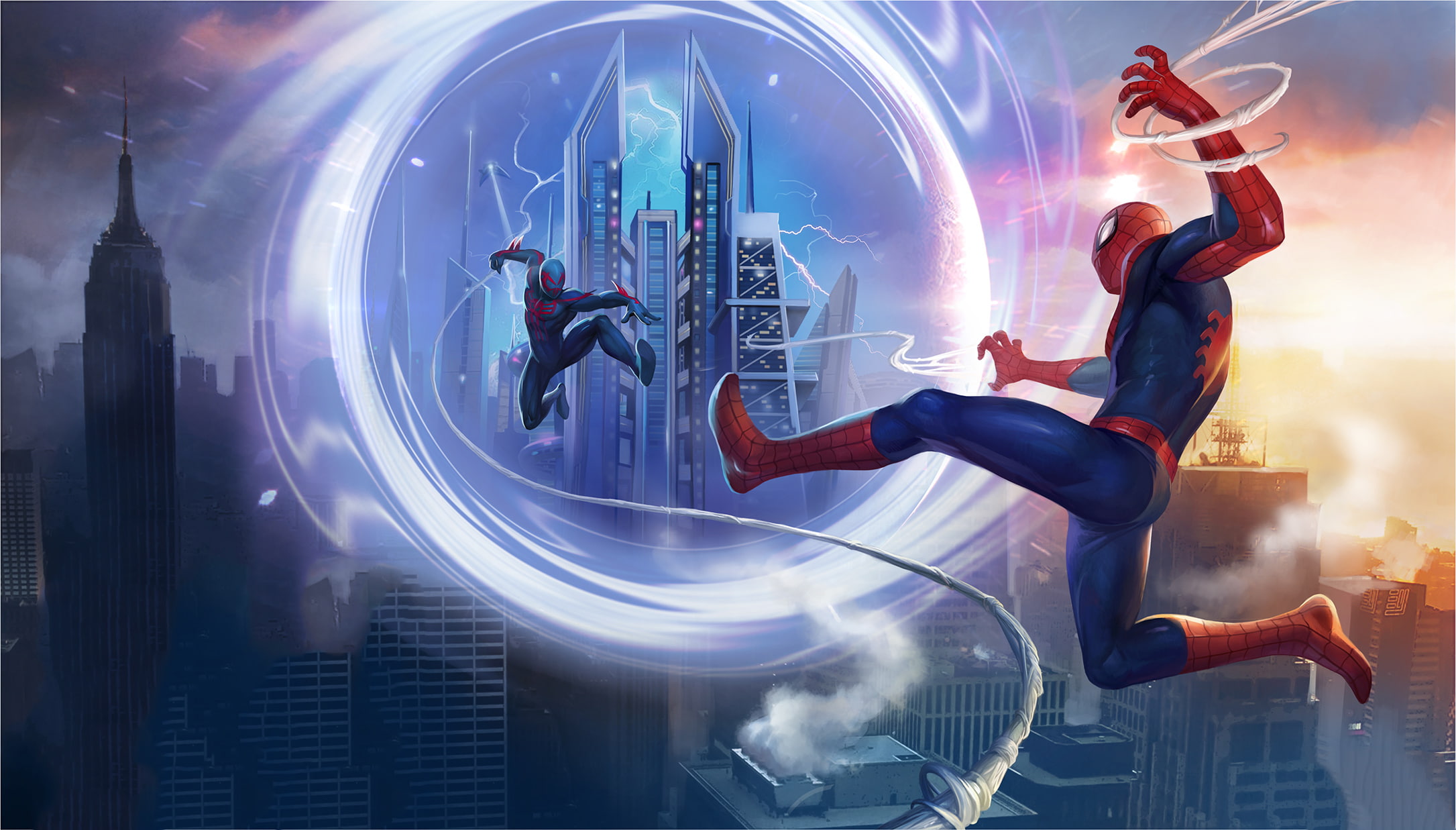 Spider-Man, 1080P, Spider-Man 2099, HD Wallpaper