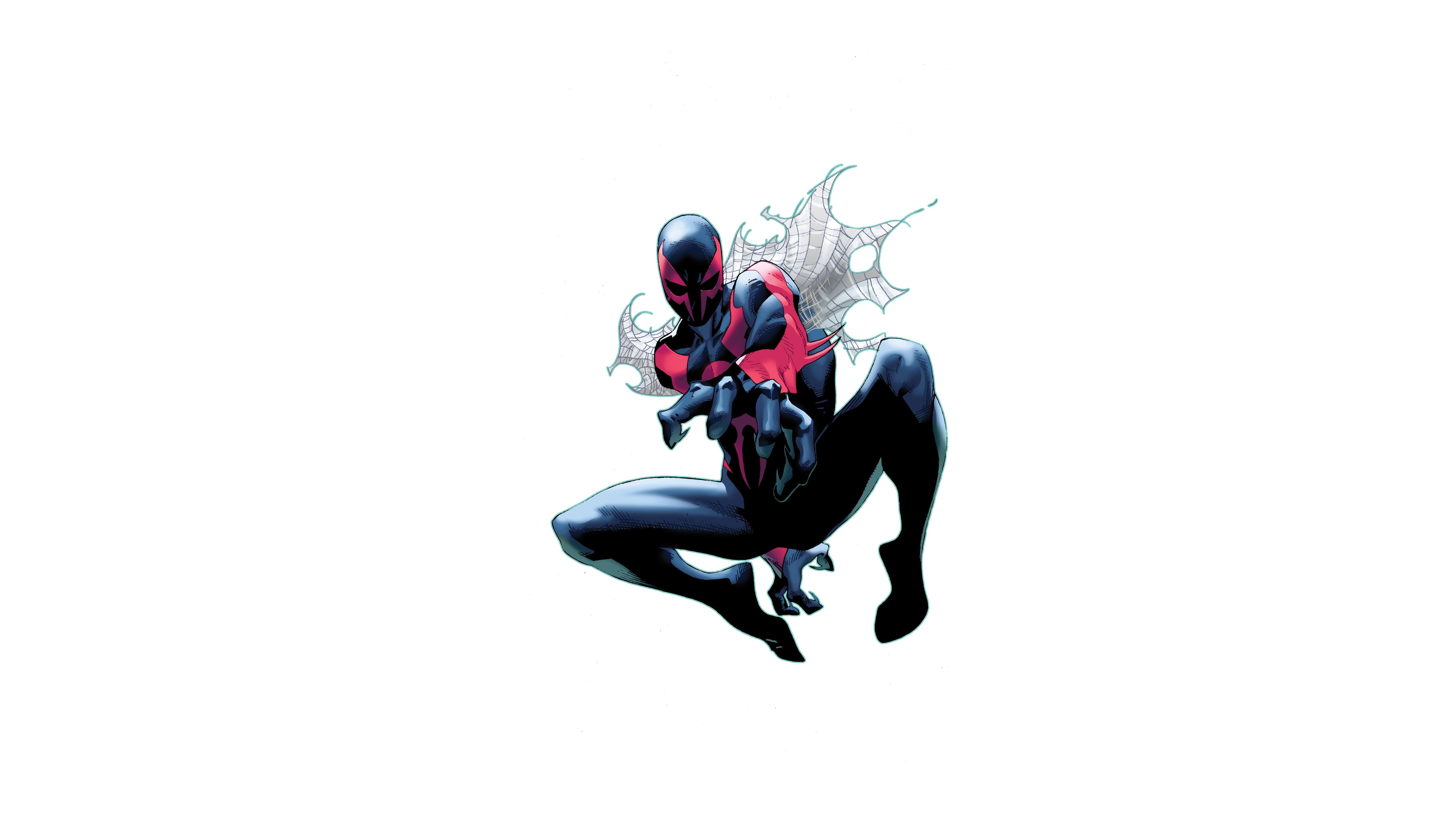 real people, outdoors, sport, full length, day, motion, Marvel Comics, helmet, holding, Spider-Man, one person, nature, men, jumping, Spider-Man 2099, mid-air, HD Wallpaper