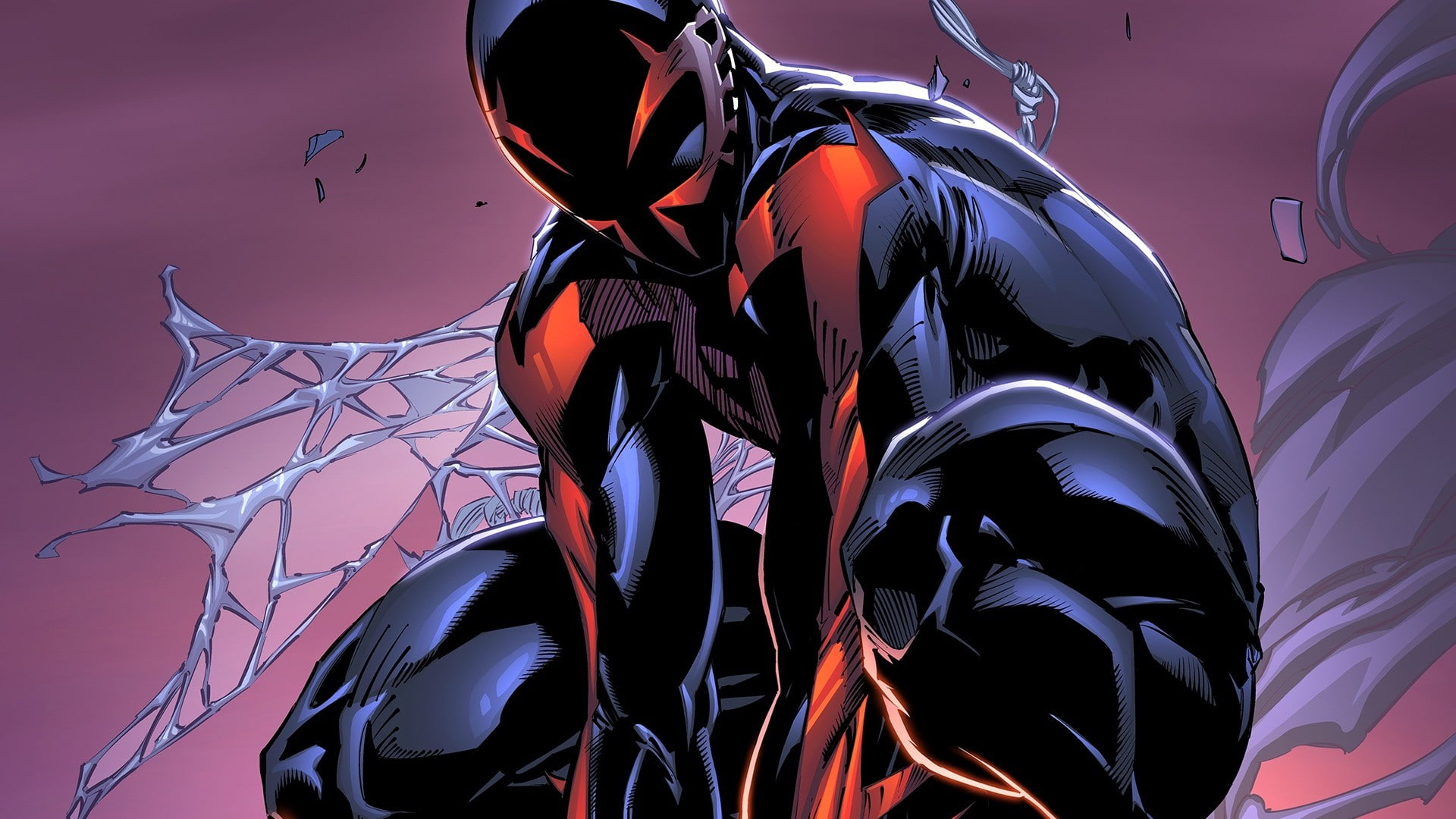 1080P, Spider-Man, Marvel Comics, Spider-Man 2099, HD Wallpaper