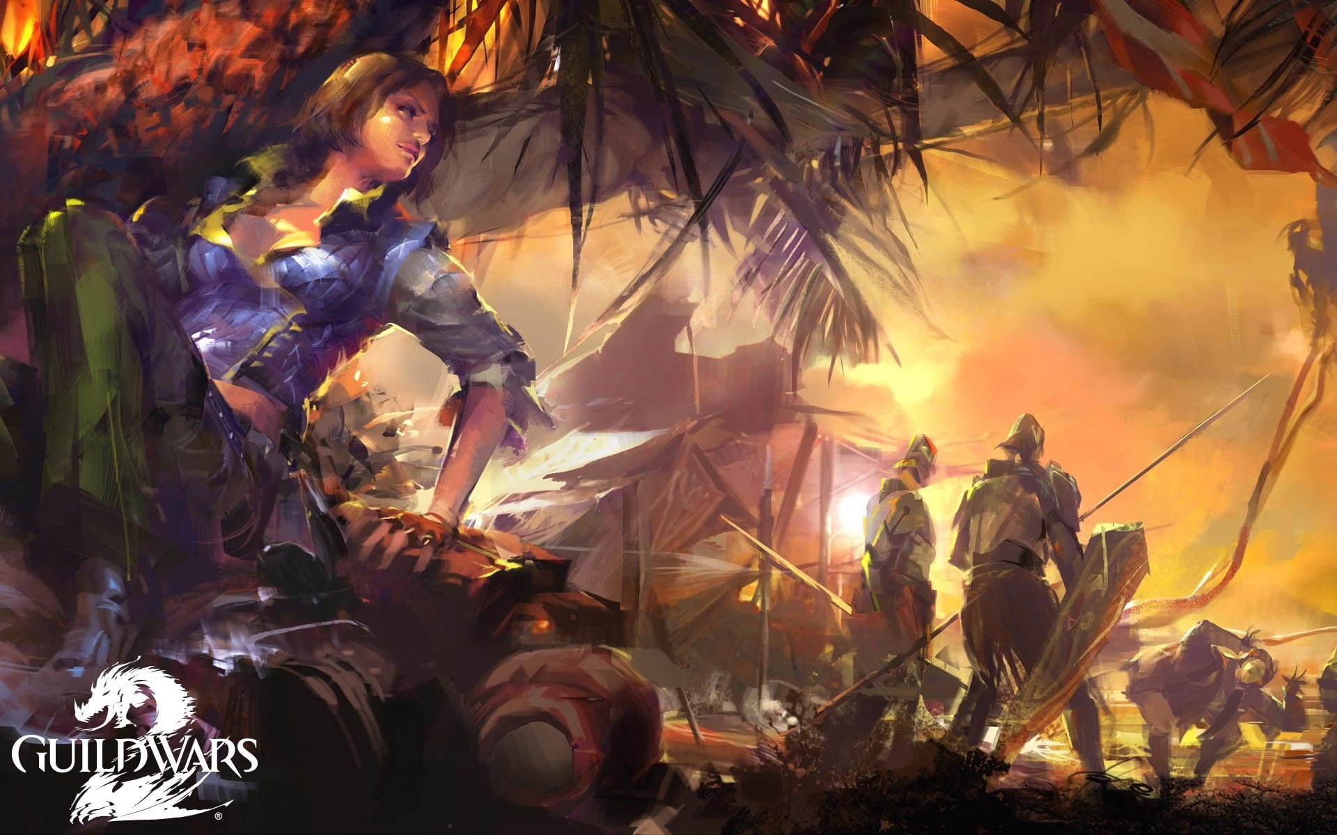 art, artwork, gw2, mmorpg, wars, guild, games, secret, fantasy, video, 1080P, HD Wallpaper