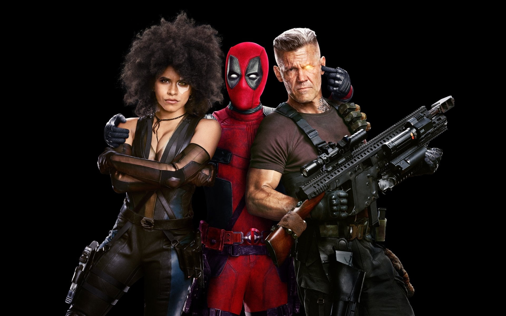 clothing, group of people, government, portrait, standing, studio shot, Deadpool, men, looking at camera, mature adult, 1080P, people, Cable (Marvel Comics), HD Wallpaper