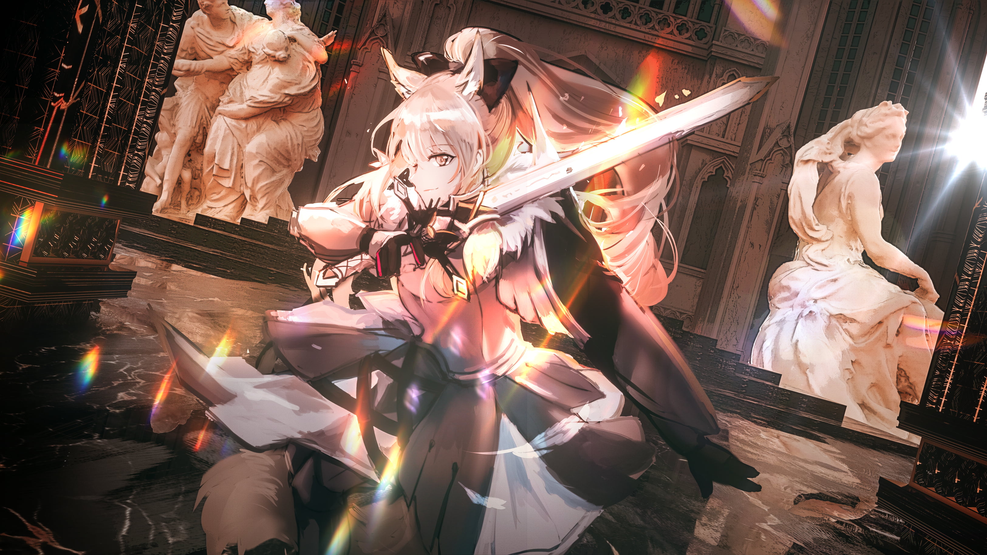 Seymour, 2K, anime girls, Arknights, HD Wallpaper