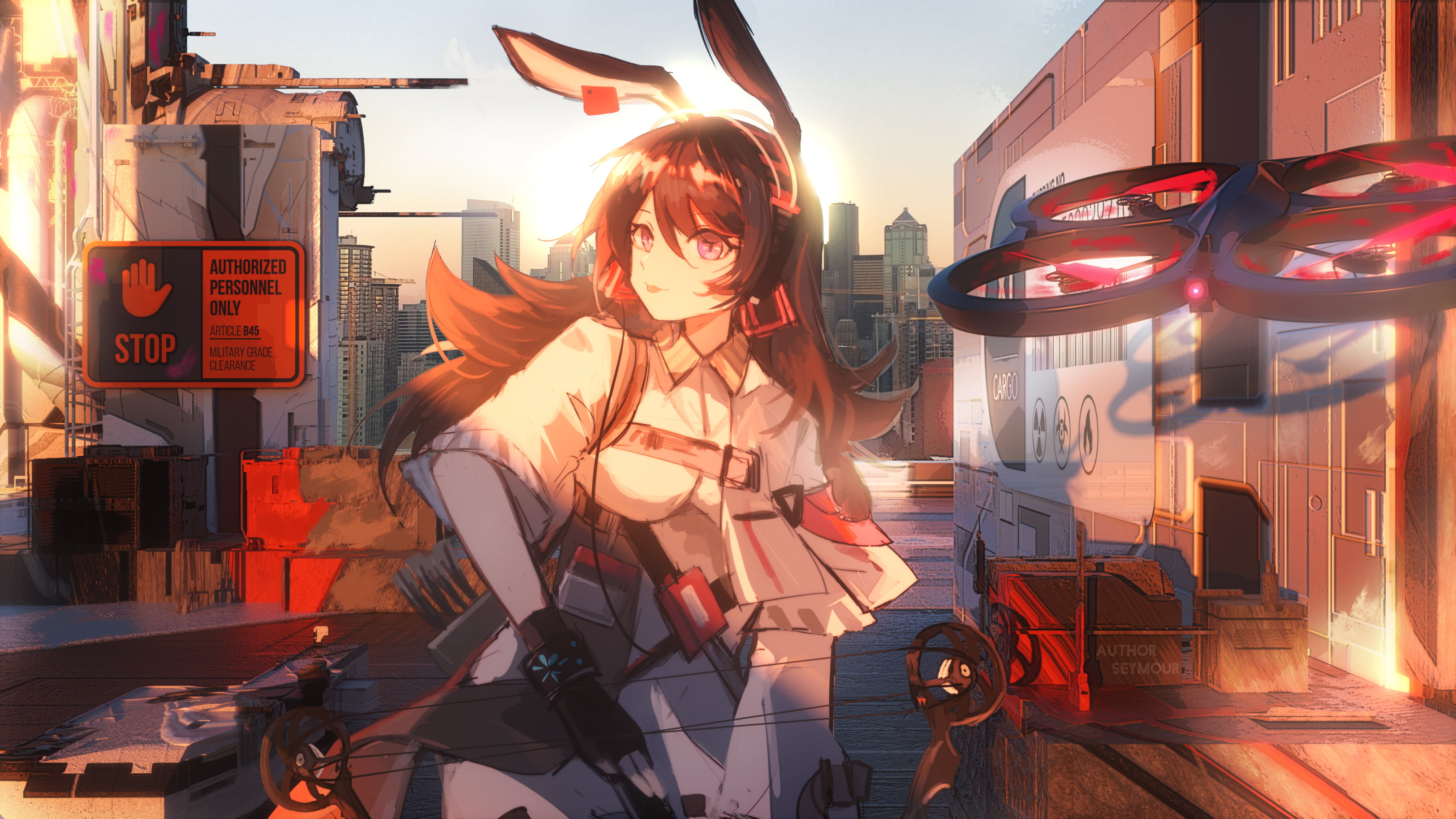 anime girls, Arknights, Seymour, 2K, HD Wallpaper