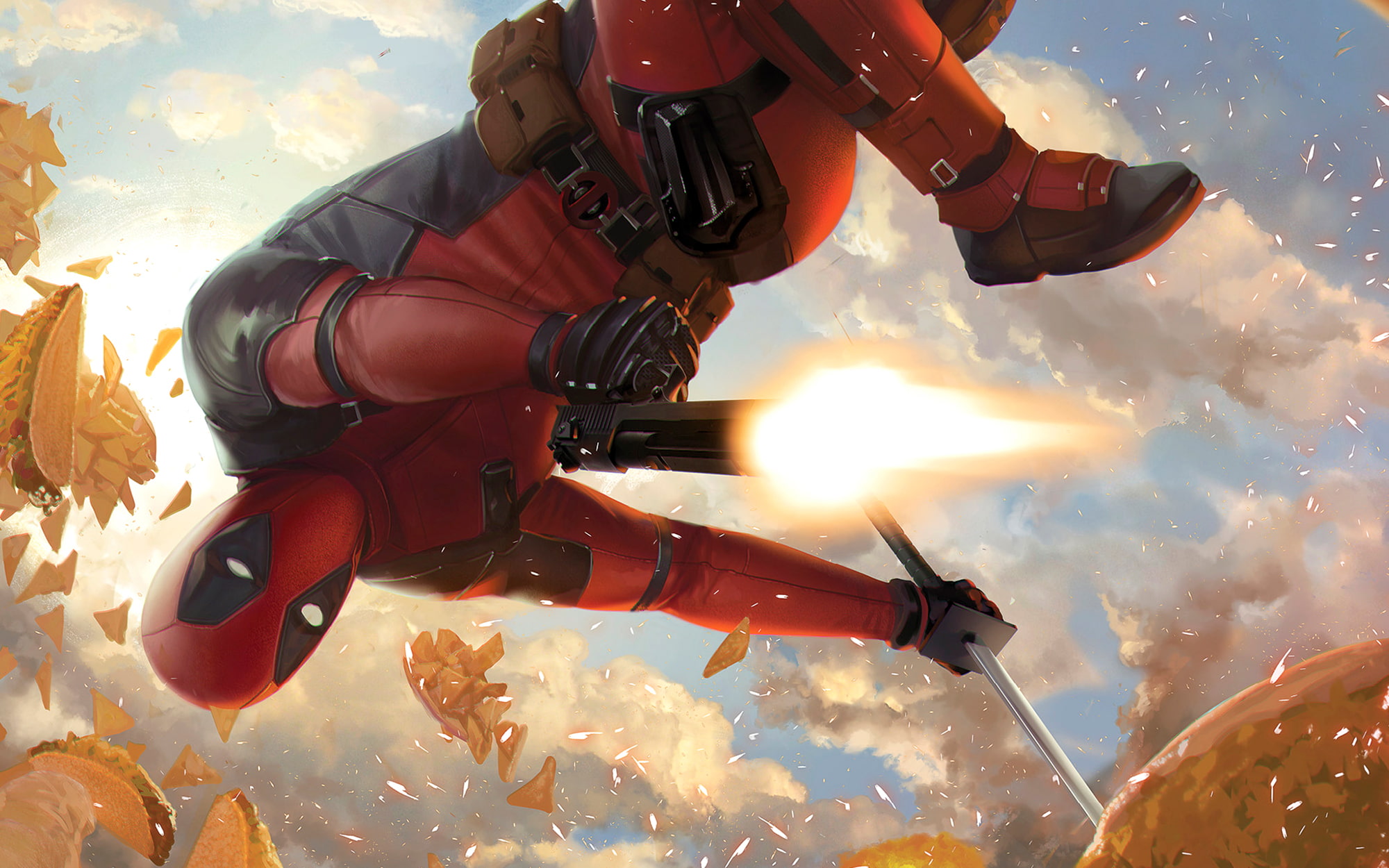 1080P, 2018, Deadpool, HD Wallpaper