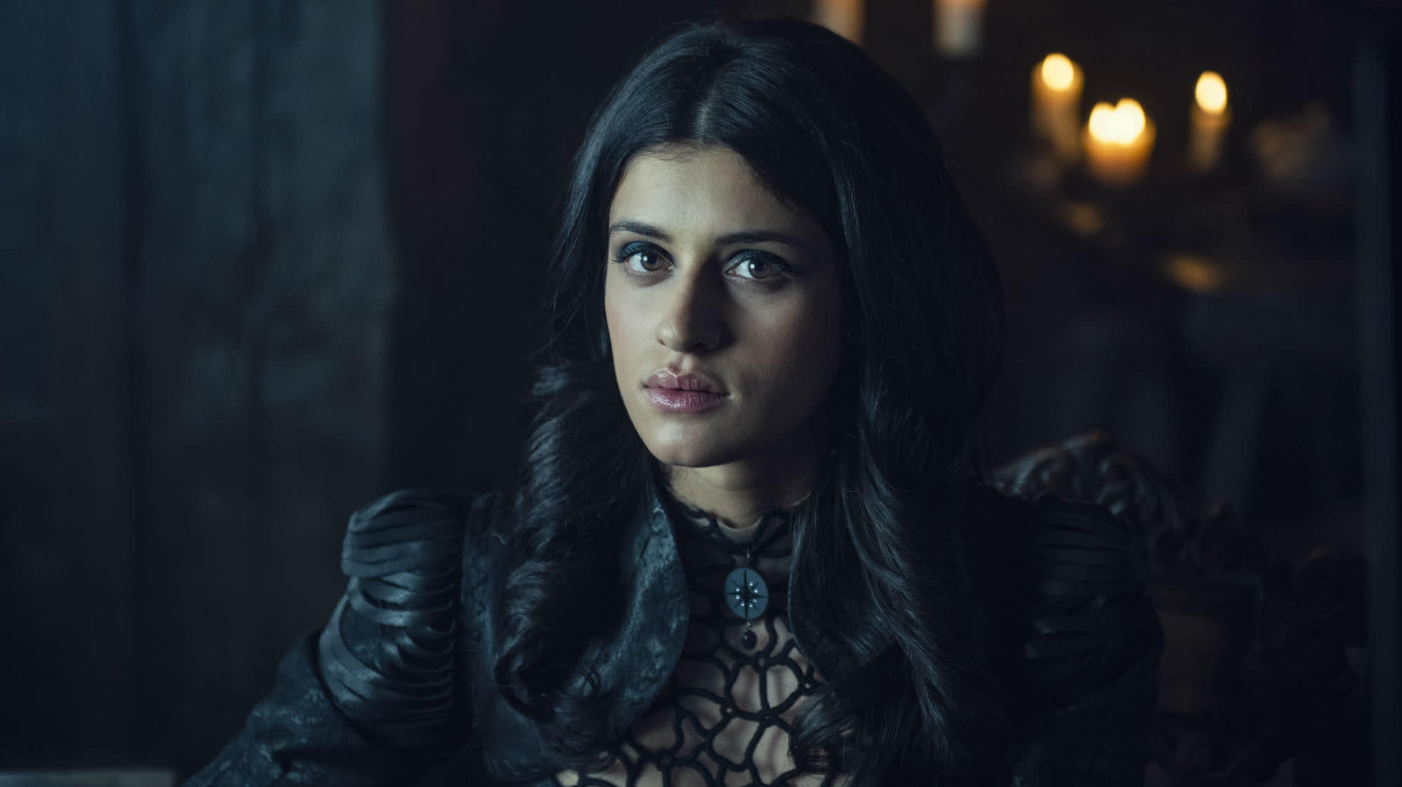 Yennefer, black hair, 1080P, Anya Chalotra, women, Yennefer of Vengerberg, The Witcher, HD Wallpaper