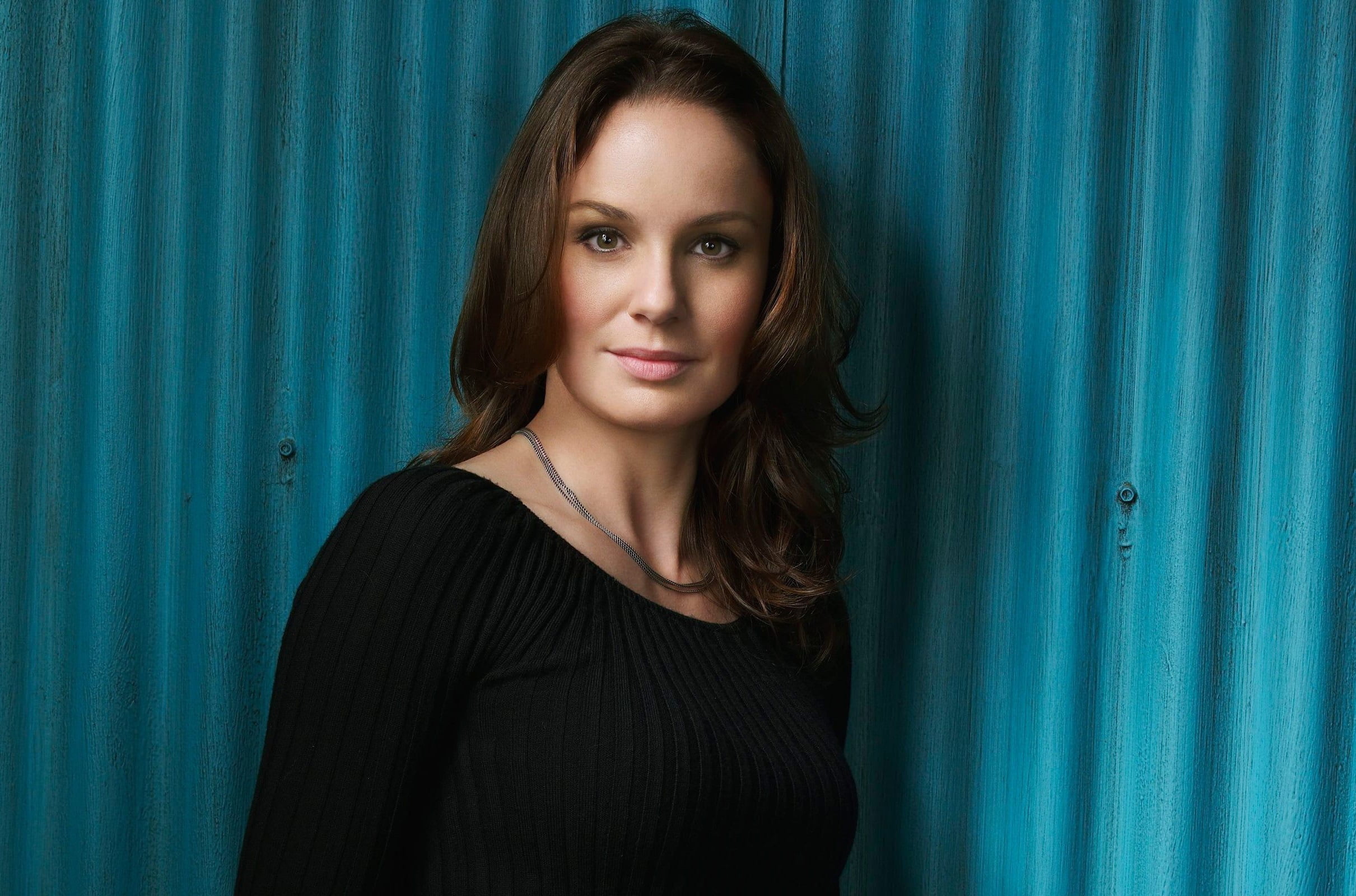 Girl, Brown Eyes, Sarah Wayne Callies, 1080P, Celebrity, Actress, Actresses, Woman, Brunette, HD Wallpaper