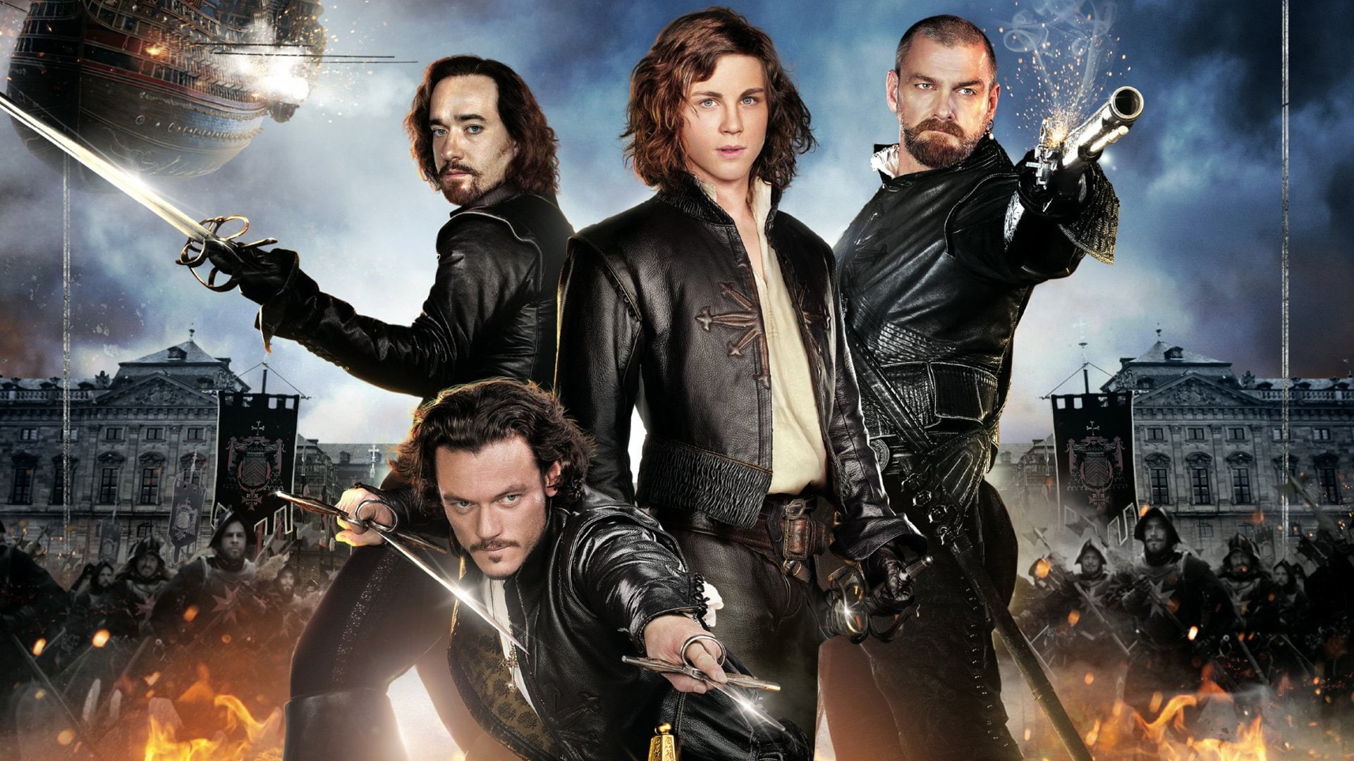 The Three Musketeers (2011), Logan Lerman, Matthew Macfadyen, 1080P, Movie, Ray Stevenson, Luke Evans, HD Wallpaper