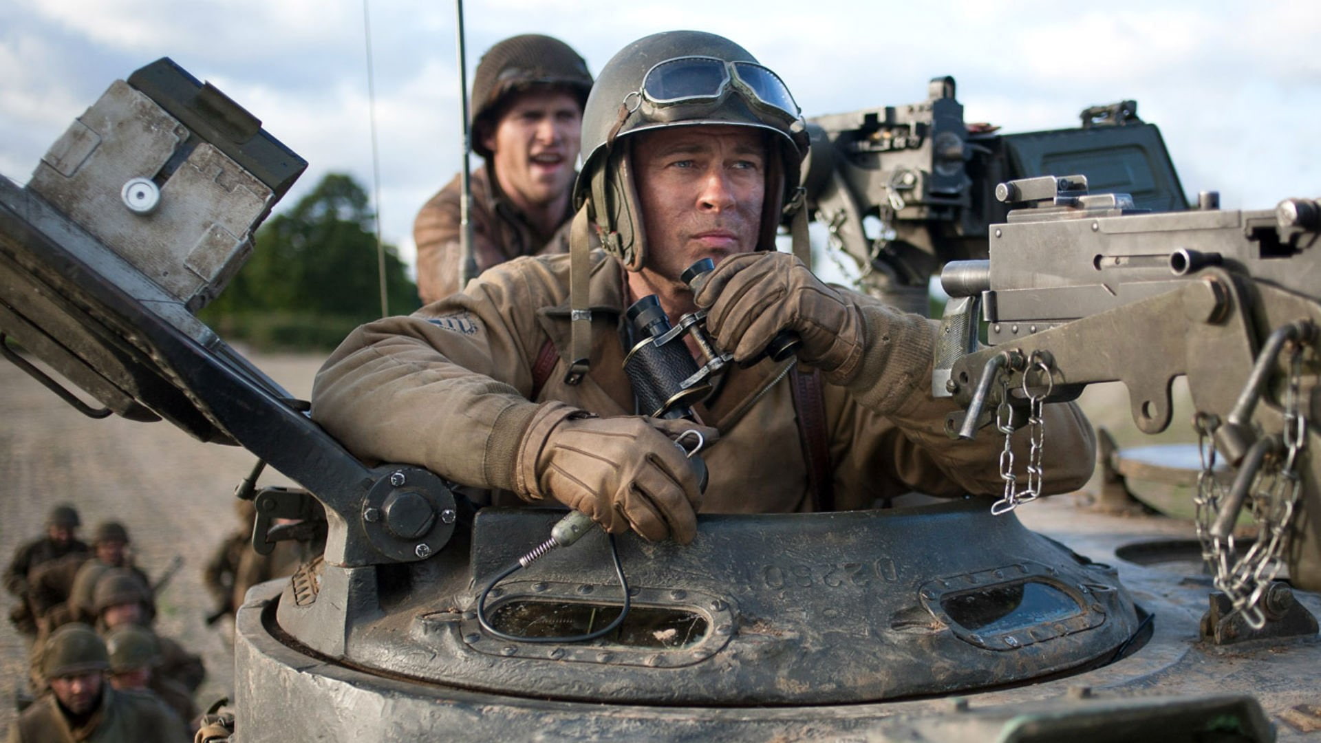 tank, drama, fury, action, 1fury, brad, fighting, 1080P, war, military, pitt, HD Wallpaper