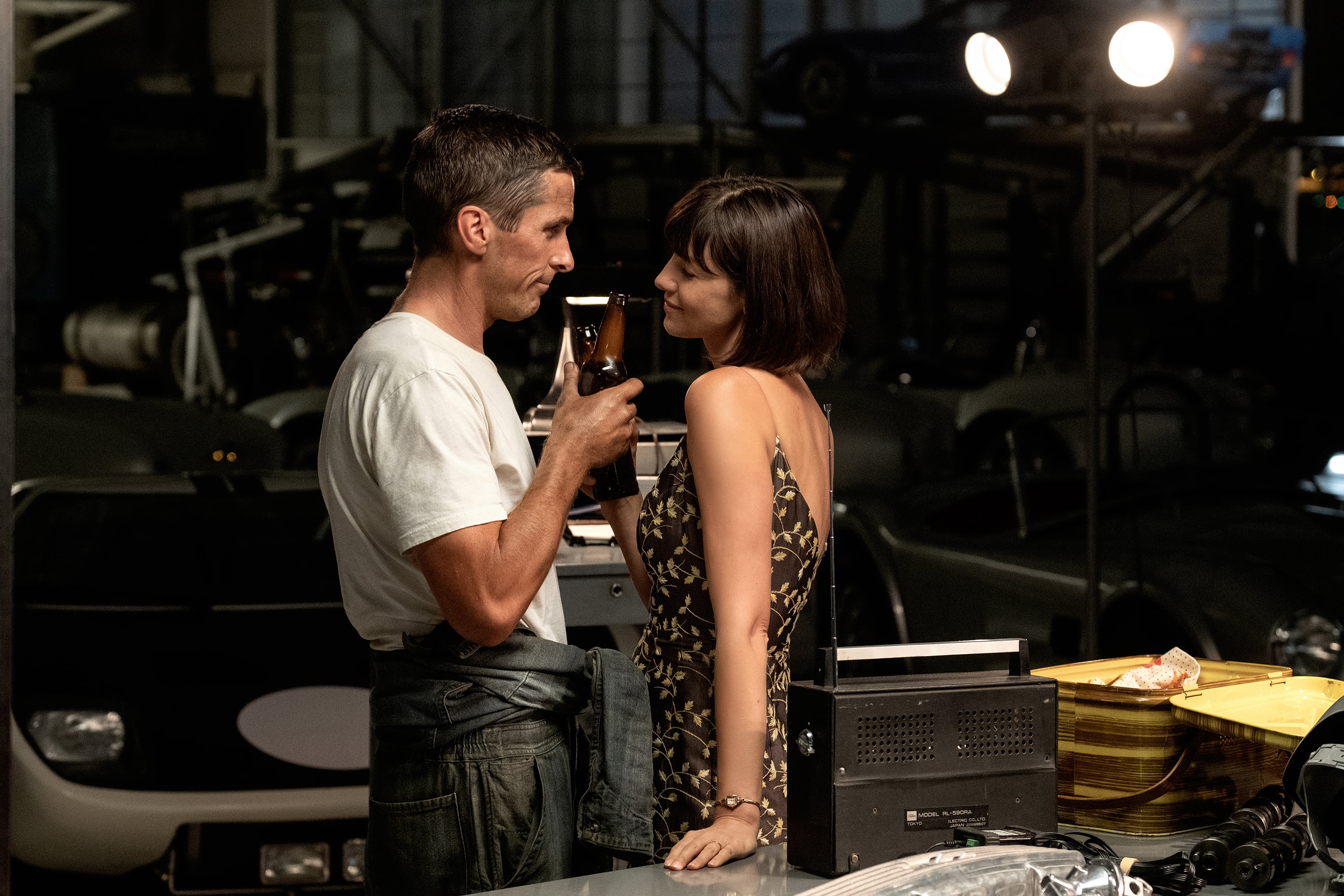 Le Mans 66, Movie, Ford v Ferrari, Christian Bale, Caitriona Balfe, 2K, HD Wallpaper