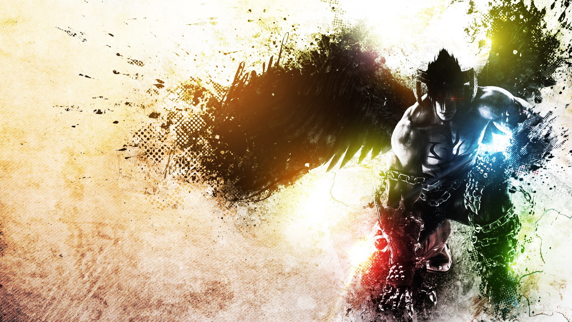 jin, tekken, 1080P, devil, HD Wallpaper