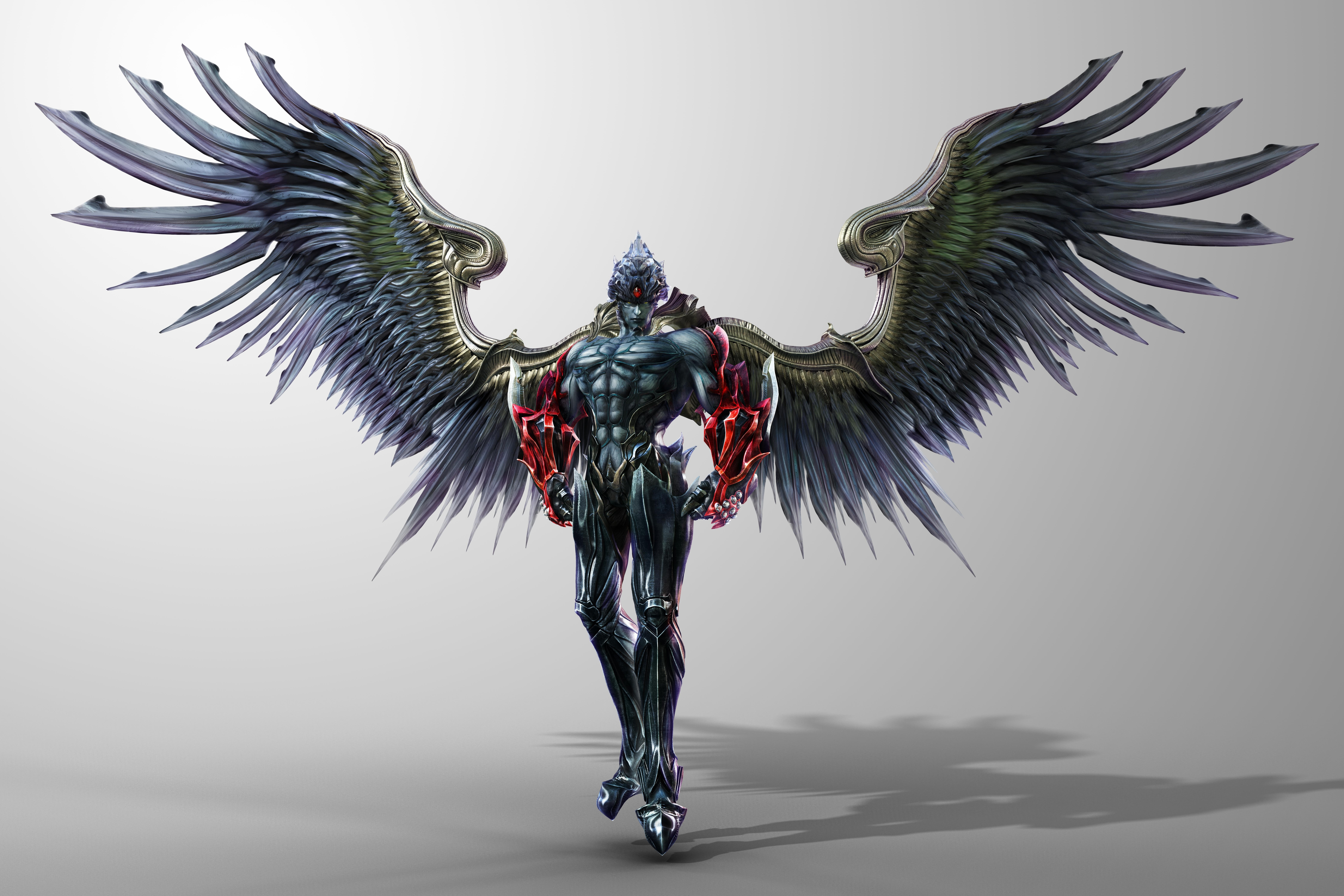 Devil Jin, wings, 8K, Tekken, HD Wallpaper