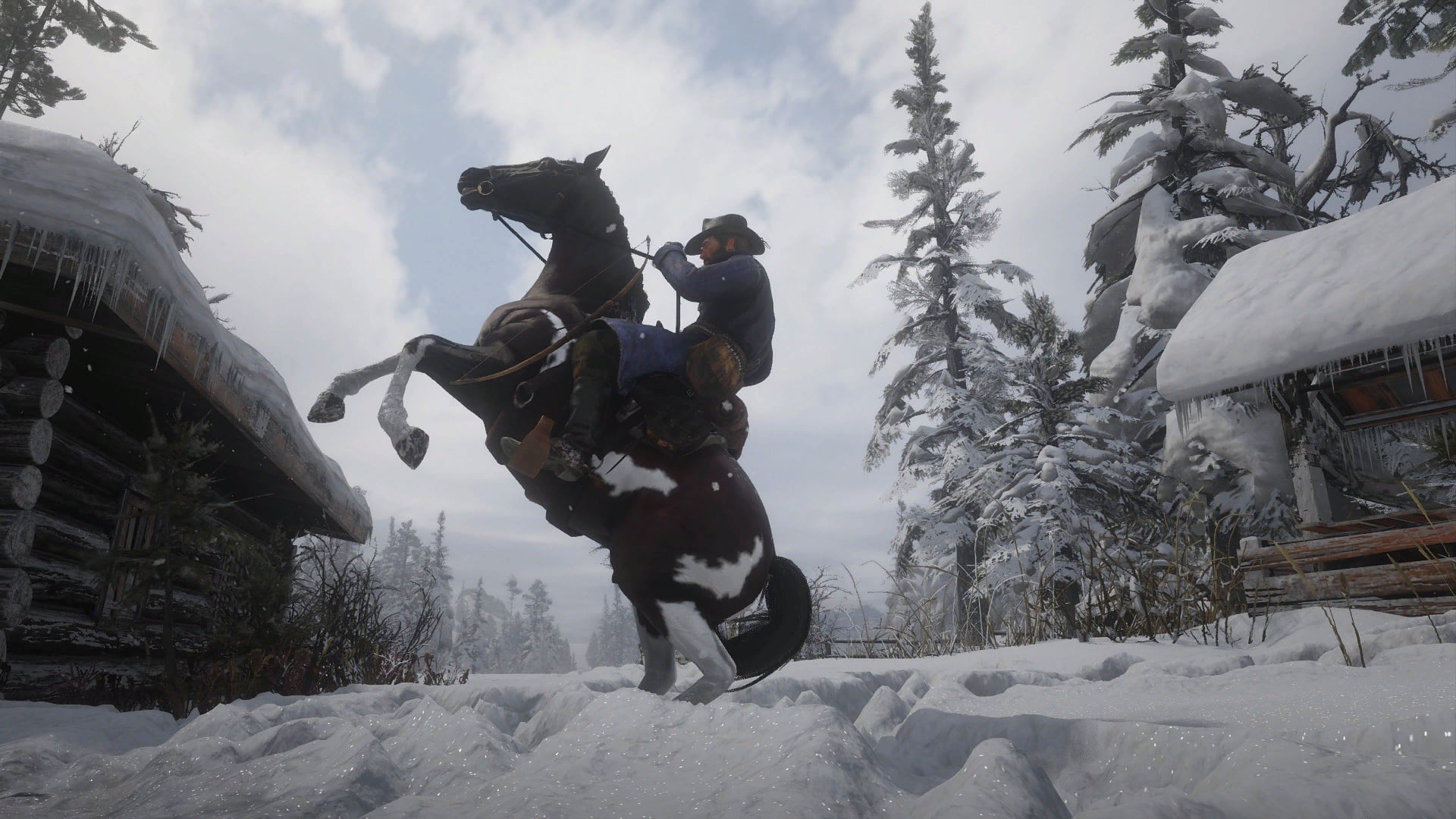 horse, Rockstar Games, Arthur Morgan, Red Dead Redemption 2, 1080P, western, HD Wallpaper