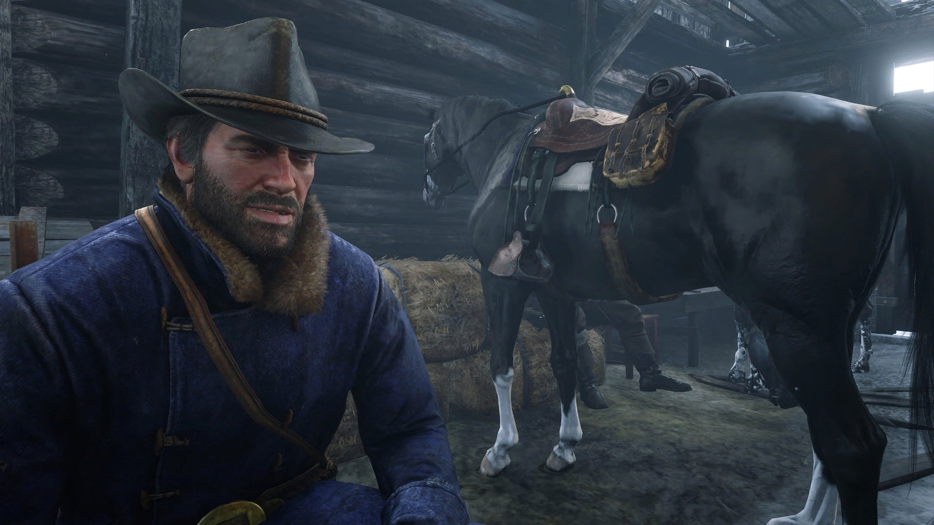 1080P, western, Red Dead Redemption 2, horse, Rockstar Games, Arthur Morgan, HD Wallpaper