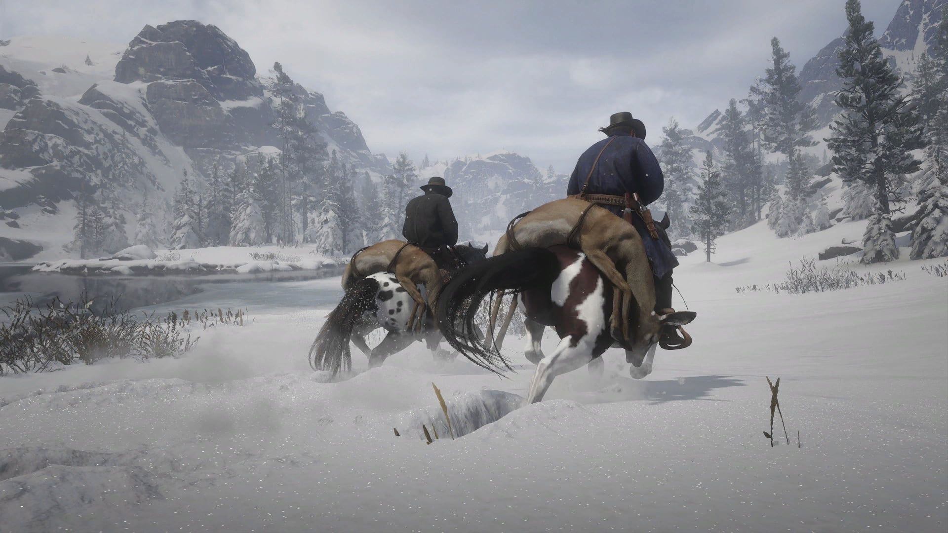 Red Dead Redemption 2, 1080P, Rockstar Games, horse, western, Arthur Morgan, HD Wallpaper