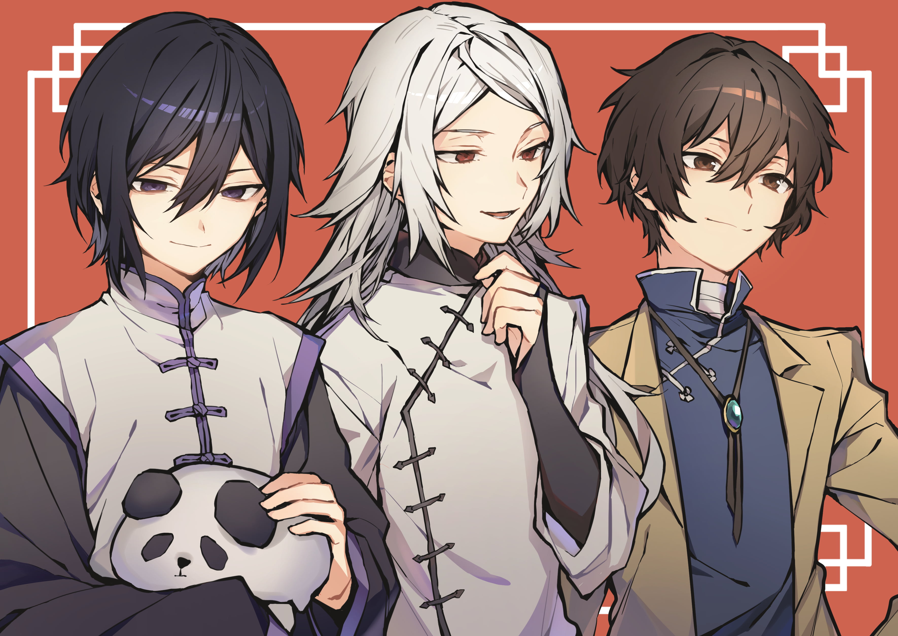 Fyodor Dostoyevsky, Movie, Tatsuhiko Shibusawa, 2K, Bungou Stray Dogs: Dead Apple, Osamu Dazai, HD Wallpaper