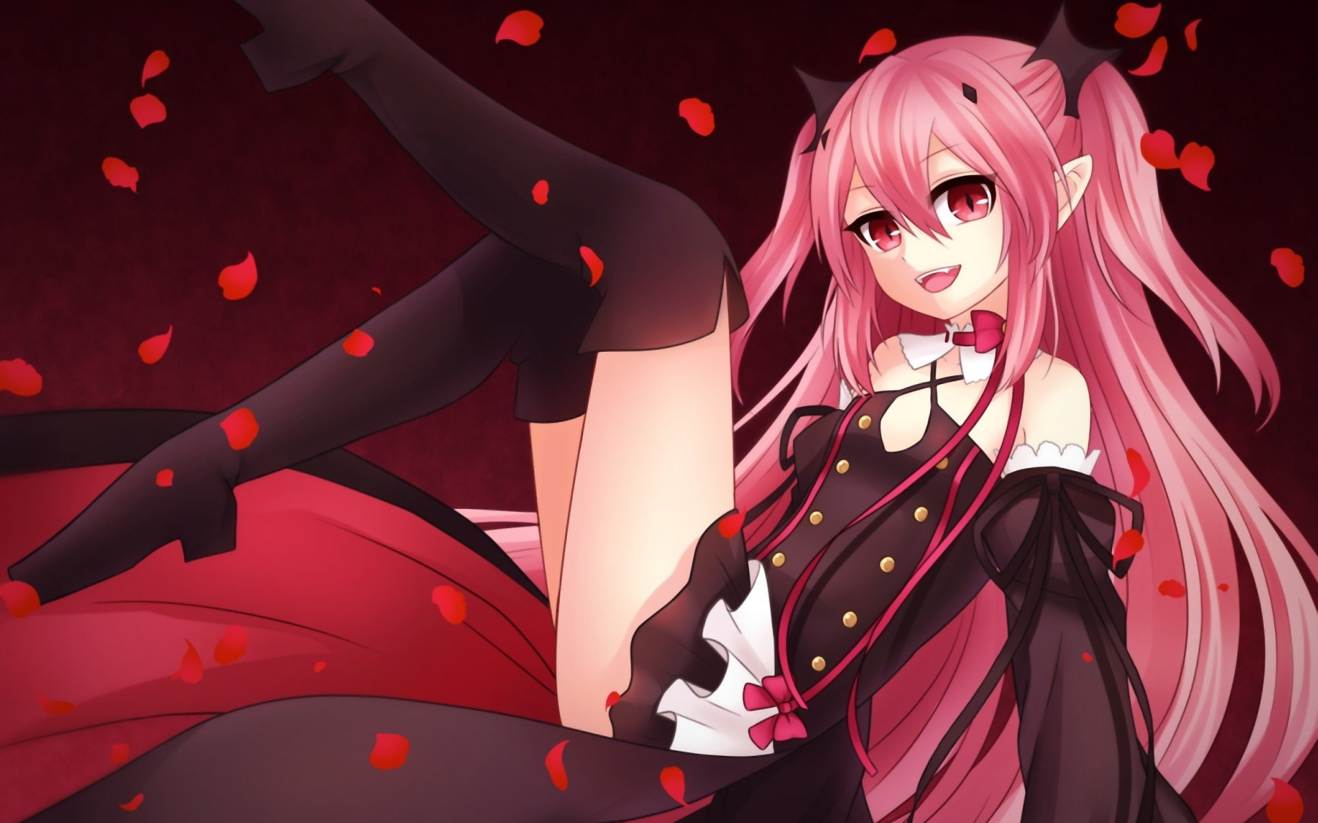 beautiful woman, Seraph of the End, young women, beauty, mask, women, indoors, adult, 1080P, portrait, event, arts culture and entertainment, disguise, HD Wallpaper