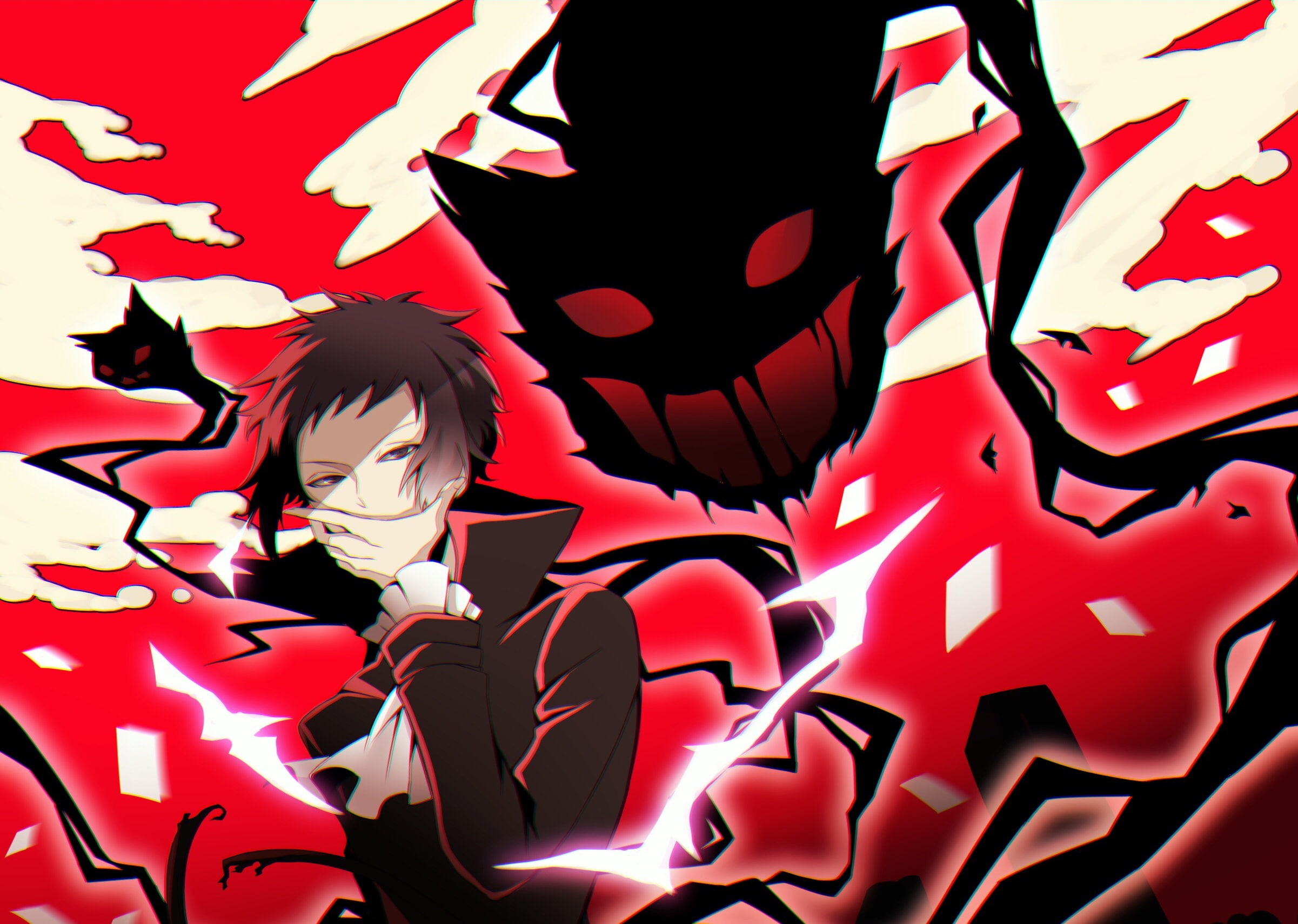 Bungou Stray Dogs, Anime, 1080P, Ryūnosuke Akutagawa, HD Wallpaper