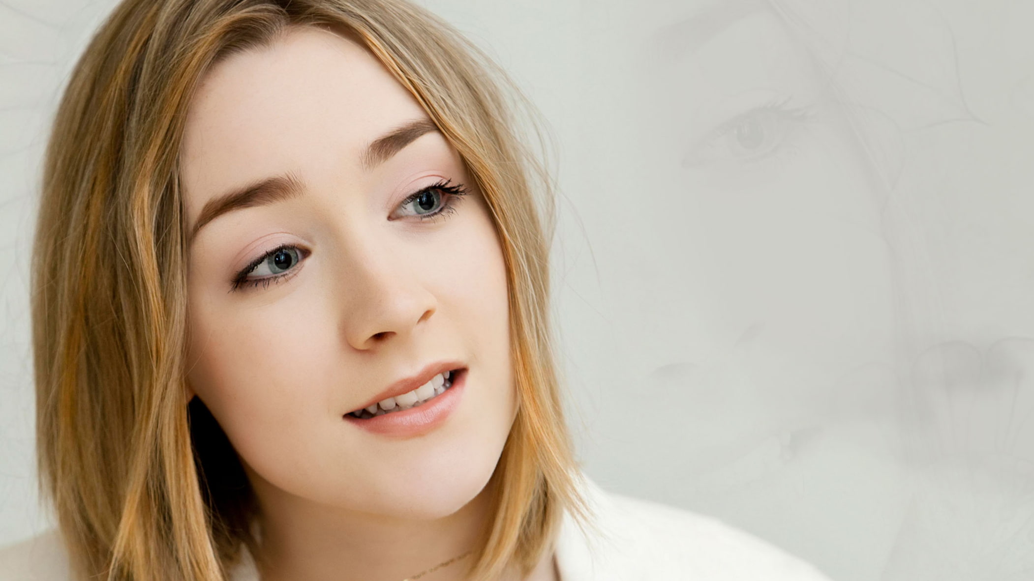 blonde, actress, 1080P, Saoirse Ronan, HD Wallpaper