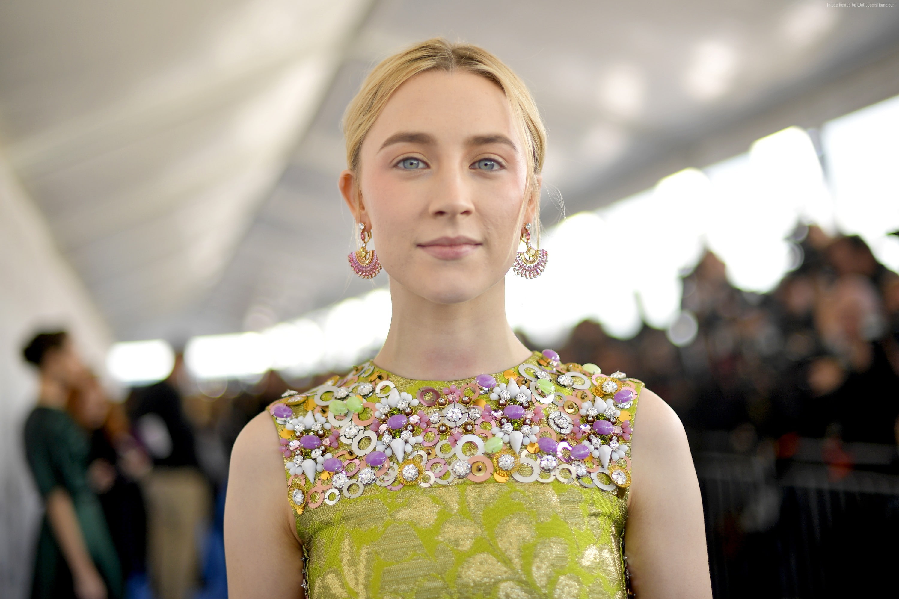 one person, adult, front view, hair, smiling, young women, Oscar 2018, 2K, young adult, fashion, incidental people, 4K, beauty, hairstyle, portrait, blond hair, HD Wallpaper