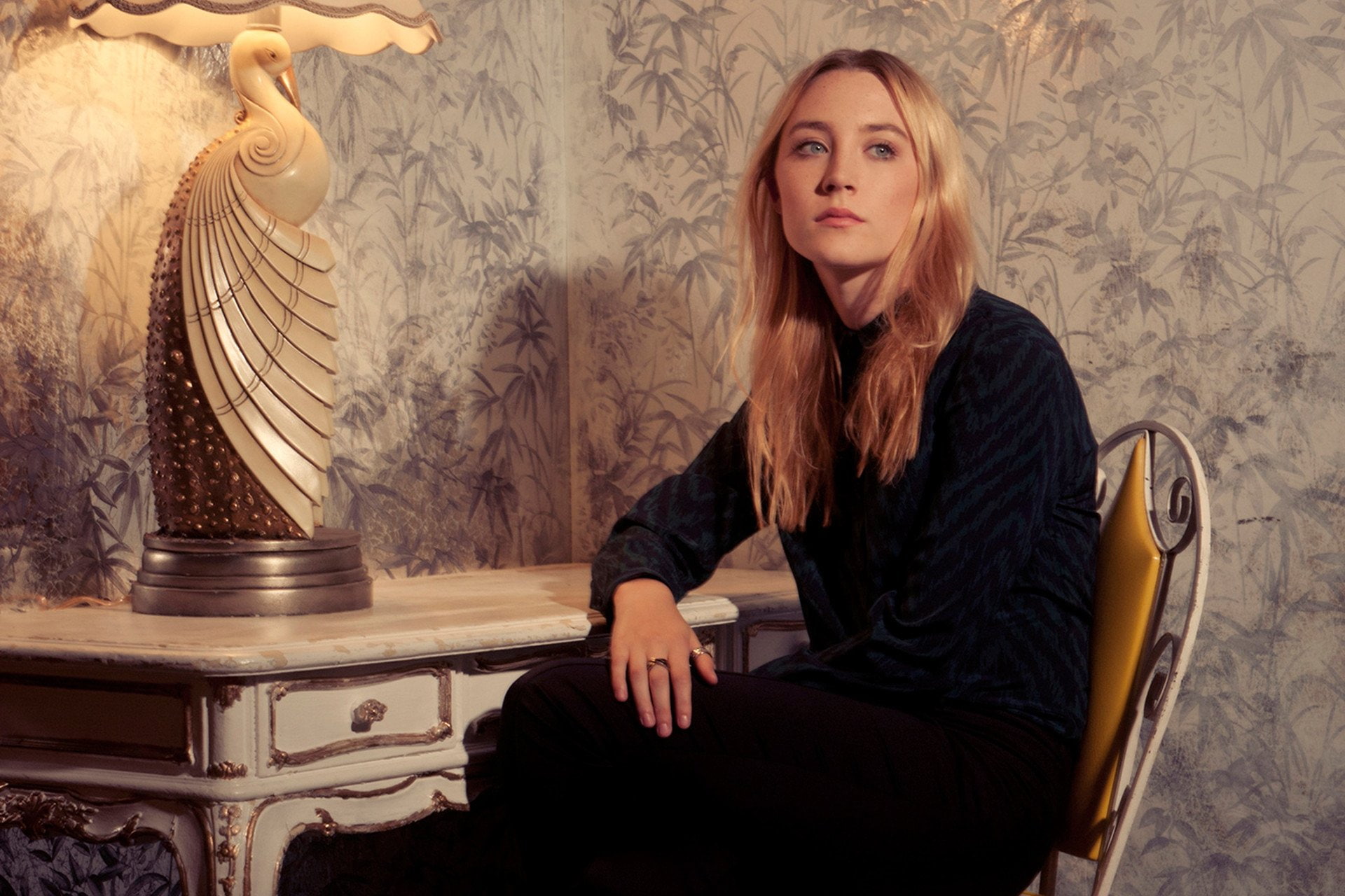 Actress, Blue Eyes, 1080P, Saoirse Ronan, Actresses, Blonde, HD Wallpaper