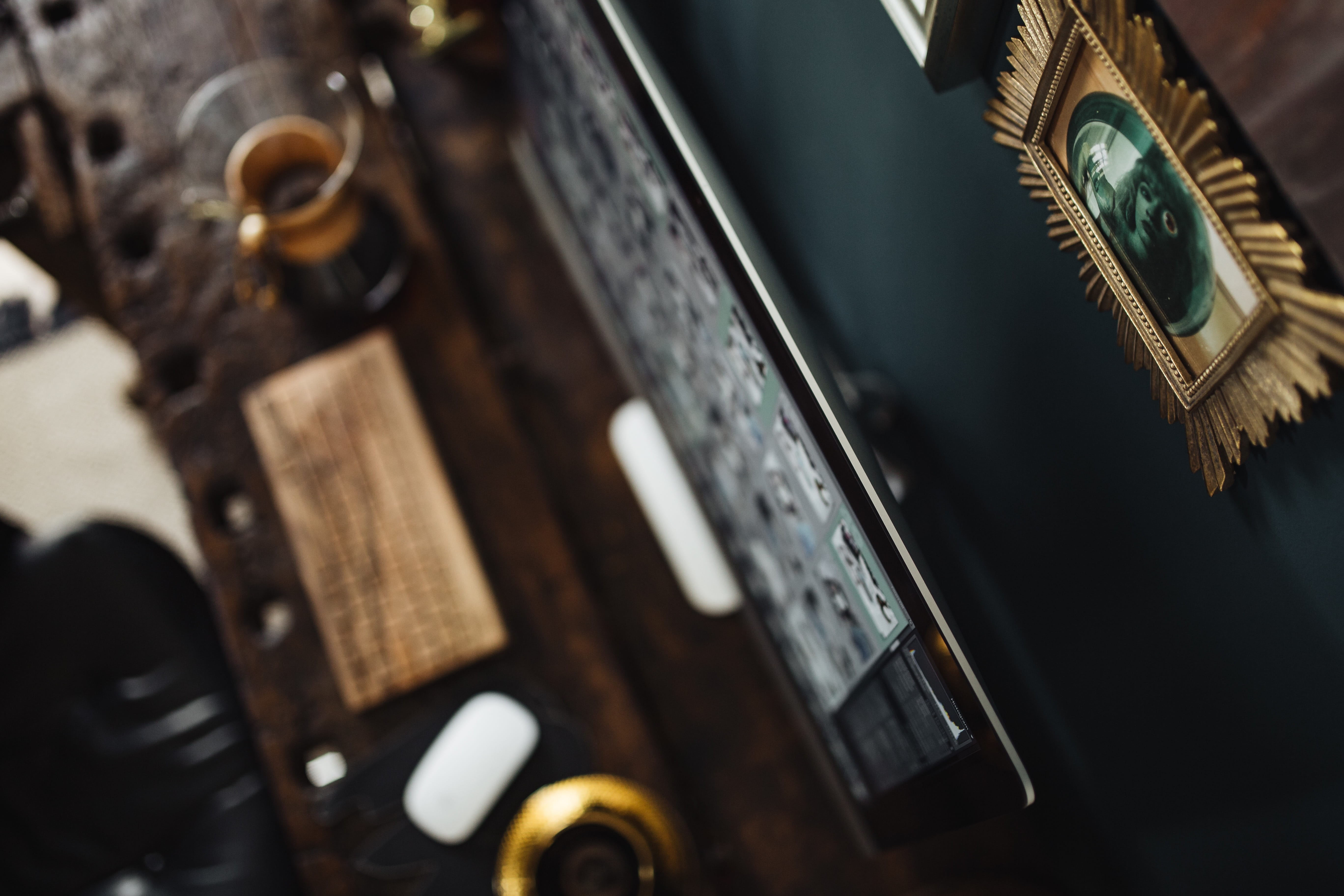no people, retro styled, retro, workbench, vintage, 5K, wooden, indoors, obsolete, technology, work, still life, push button, in a row, antique, arts culture and entertainment, HD Wallpaper