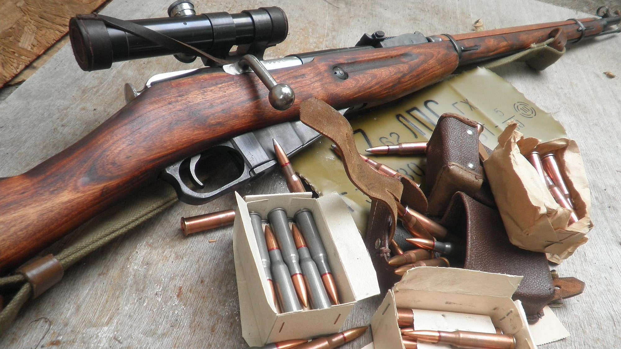 carpentry, large group of objects, workbench, man made, indoors, work tool, no people, choice, gun, man made object, 1080P, mosin nagant rifle, craft, HD Wallpaper