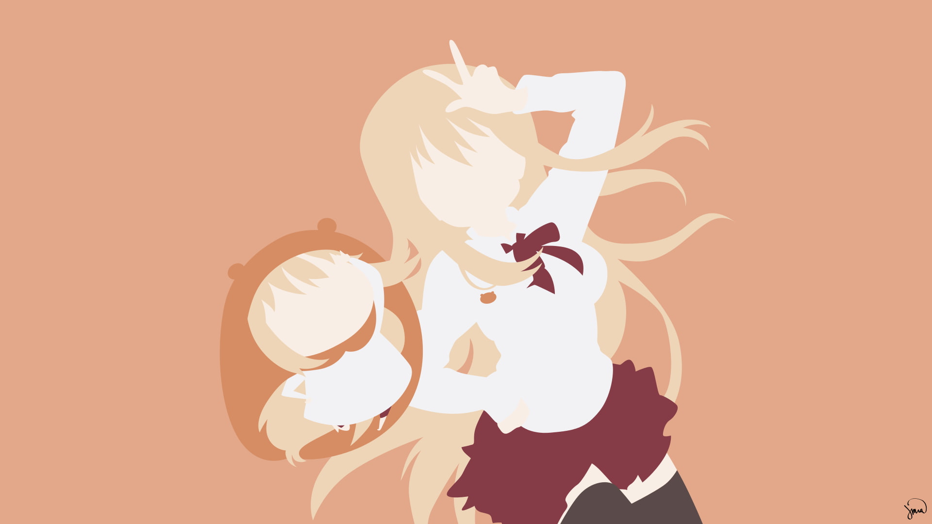 1080P, anime girls, Himouto! Umaru-chan, HD Wallpaper