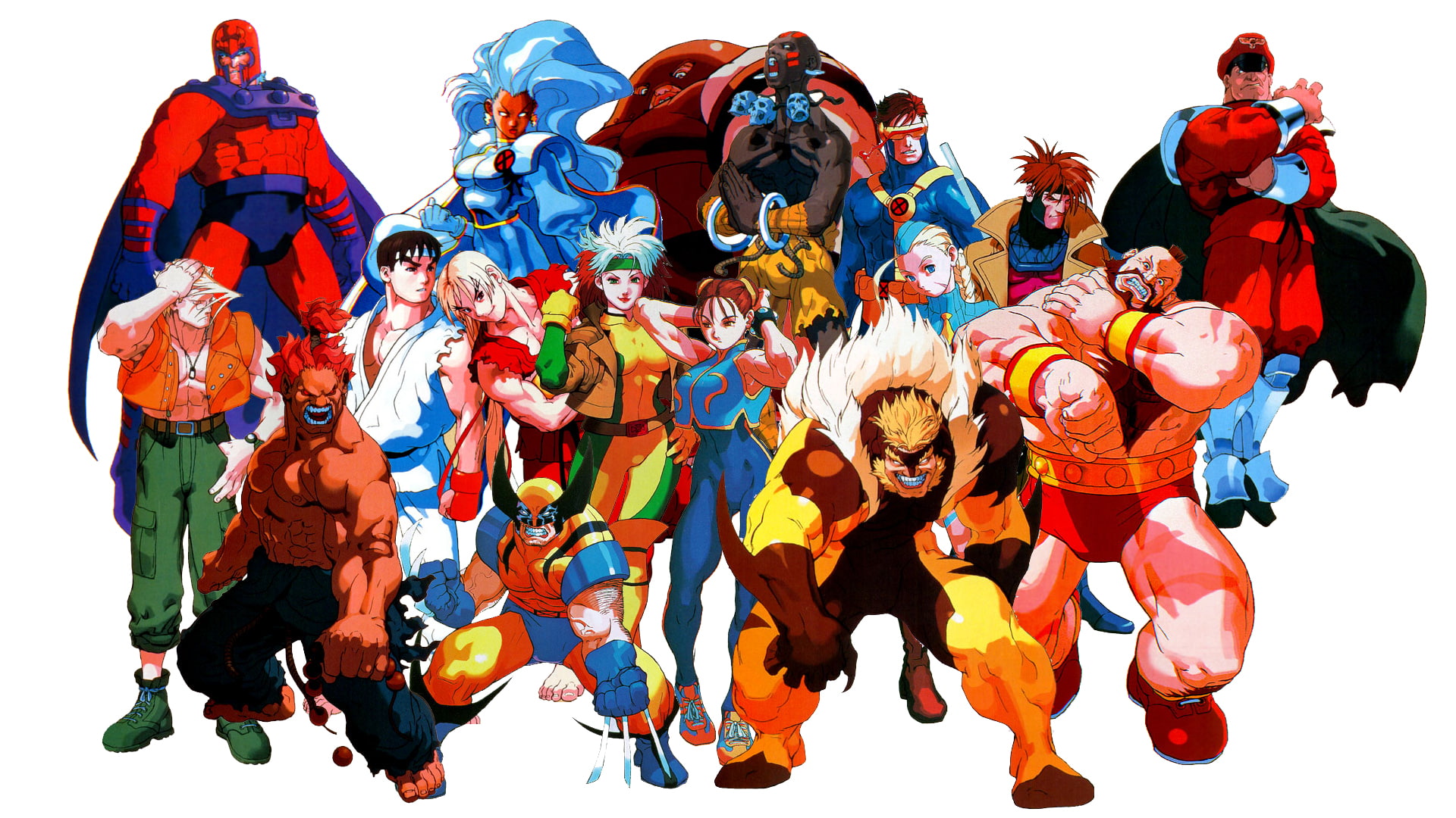 Marvel Super Heroes vs. Street Fighter, 1080P, Street Fighter, HD Wallpaper