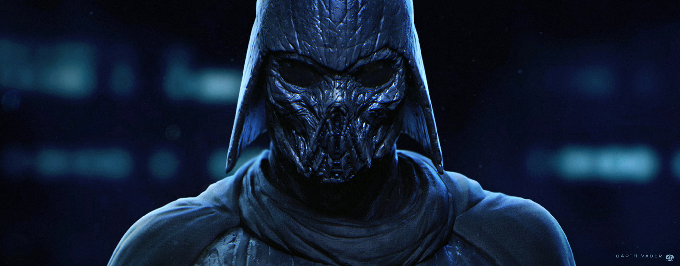 darth vader, Ghost, hood - clothing, mask - disguise, star wars, front view, obscured face, character, headshot, demon - fictional character, HD Wallpaper