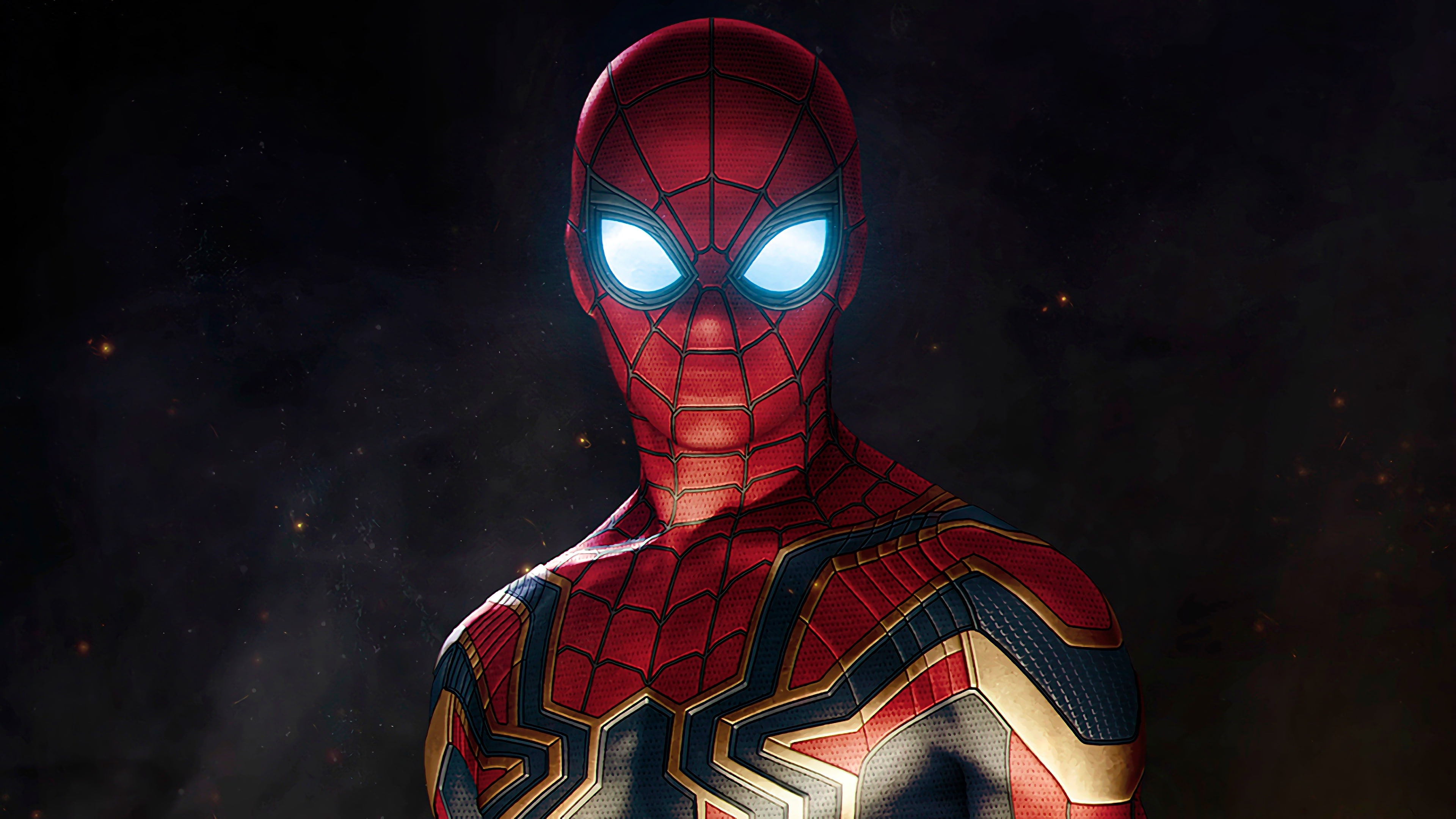Spider-Man, 4K, Avengers: Infinity War, Iron Spider Armor, 4K, HD Wallpaper