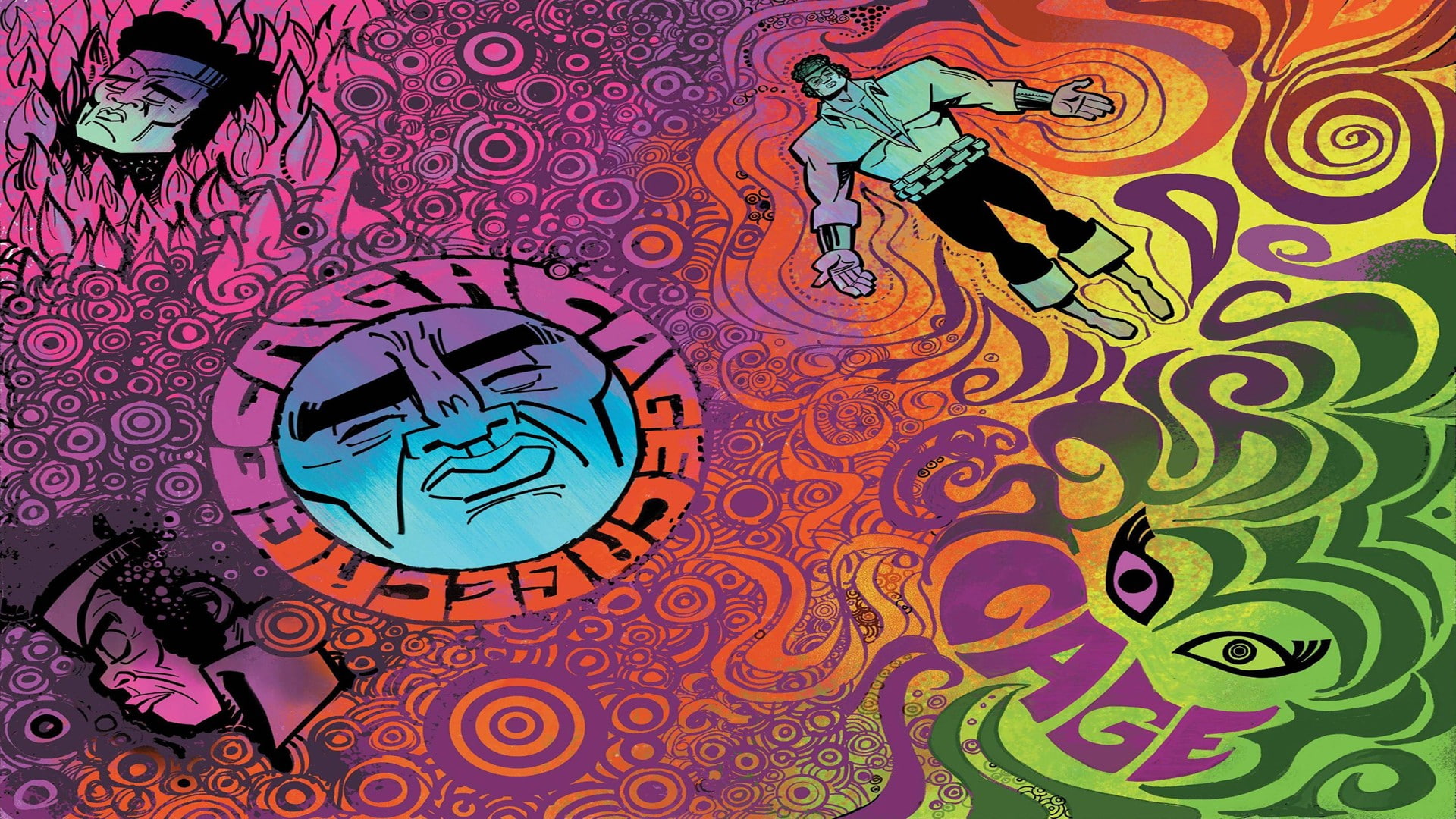 Genndy Tartakovsky, Luke Cage, Marvel Comics, 1080P, HD Wallpaper