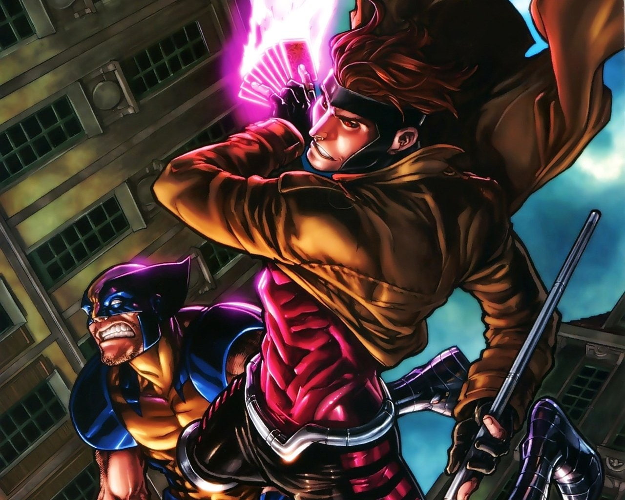 Wolverine, 720P, Comics, Gambit, HD Wallpaper