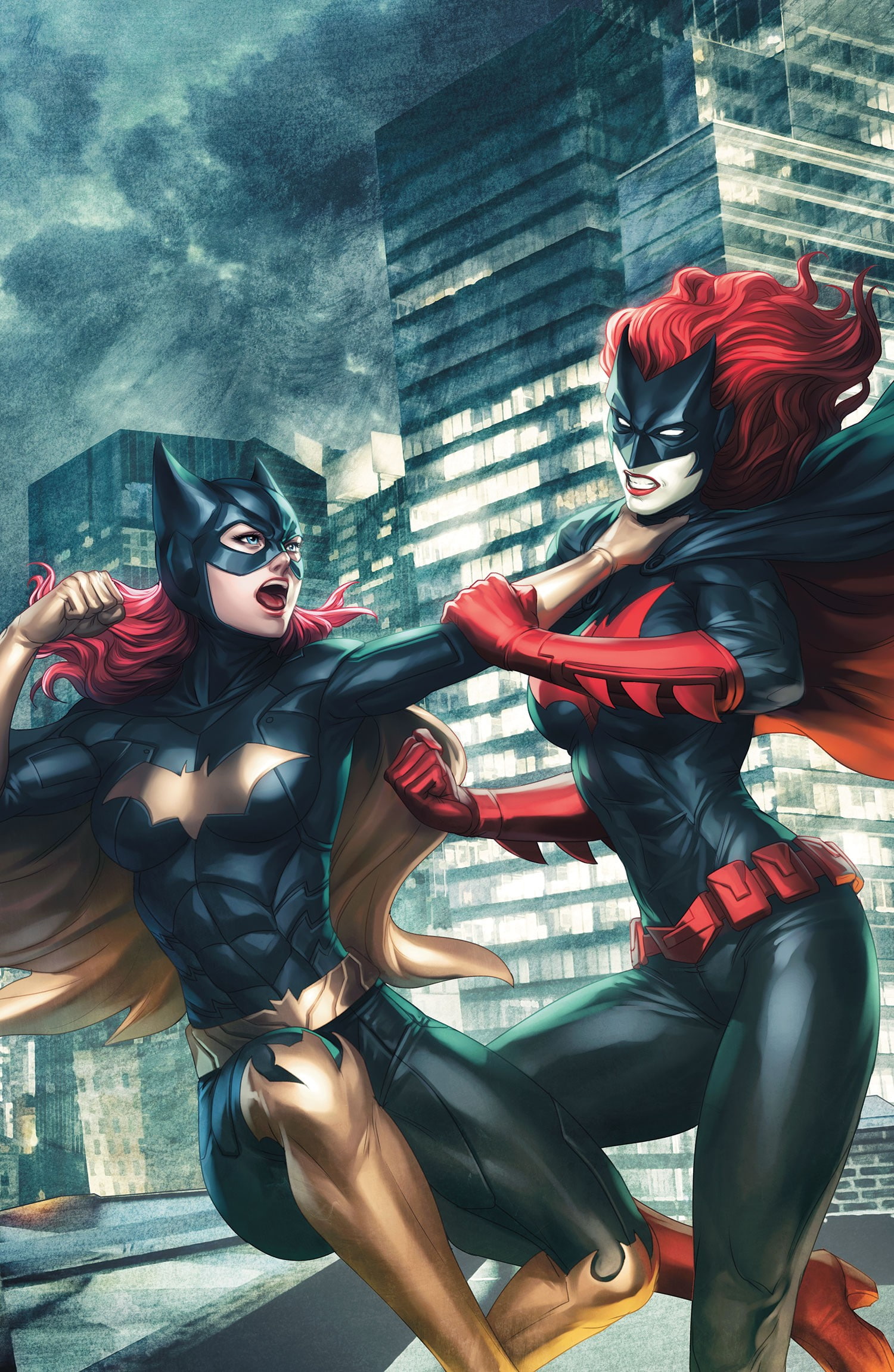 Batgirl, 1080P, DC Comics, superheroines, Batwoman, Phone HD Wallpaper