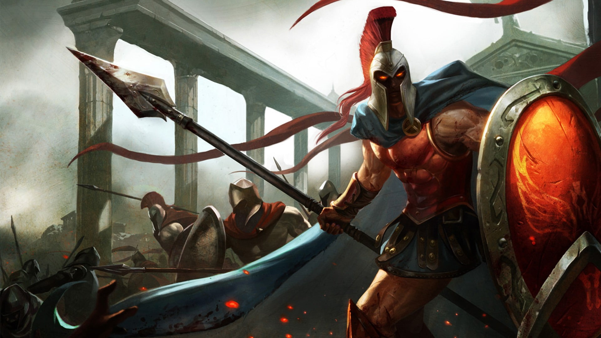 League of Legends, 1080P, warrior, Pantheon (League of Legends), HD Wallpaper