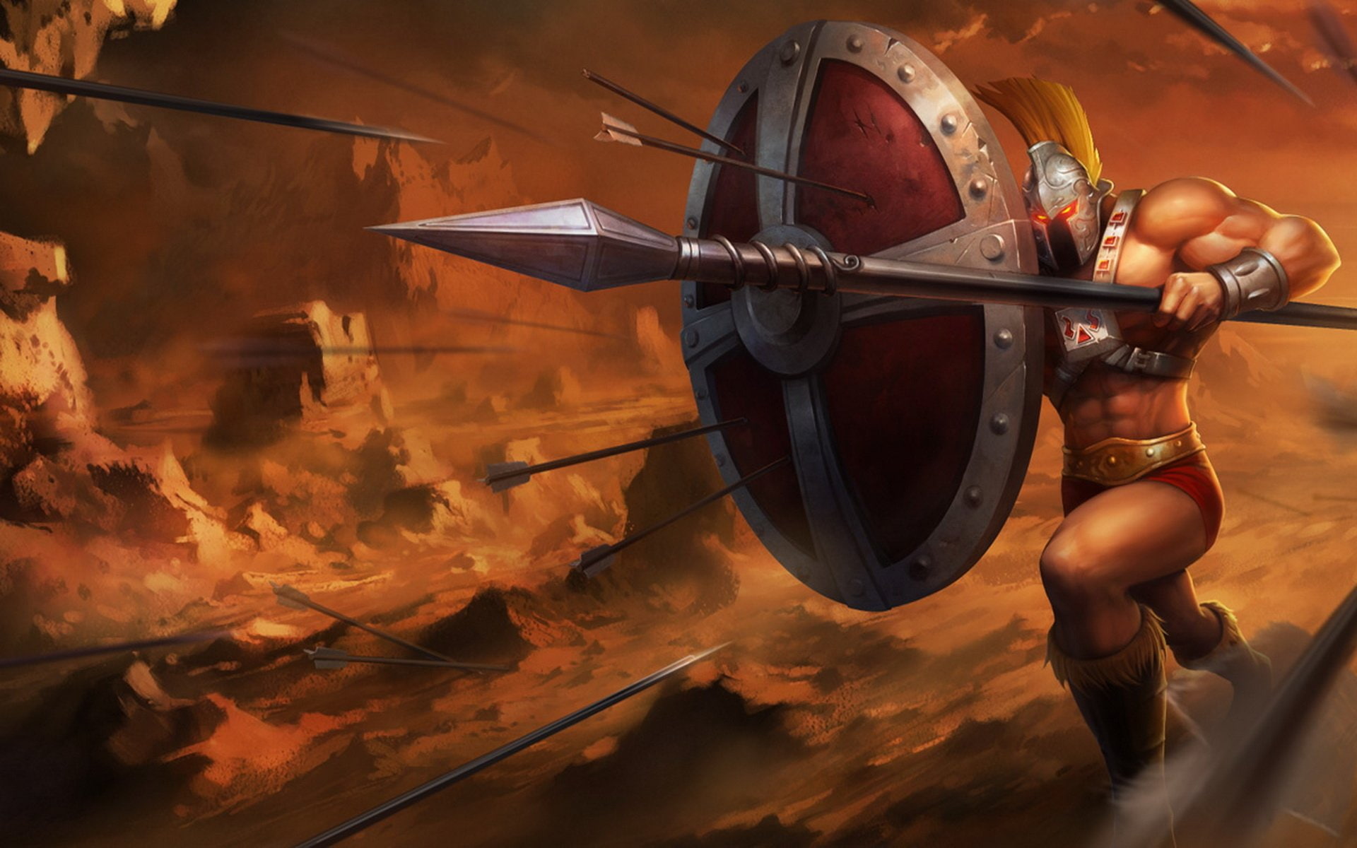 1080P, Pantheon (League Of Legends), League Of Legends, Video Game, HD Wallpaper