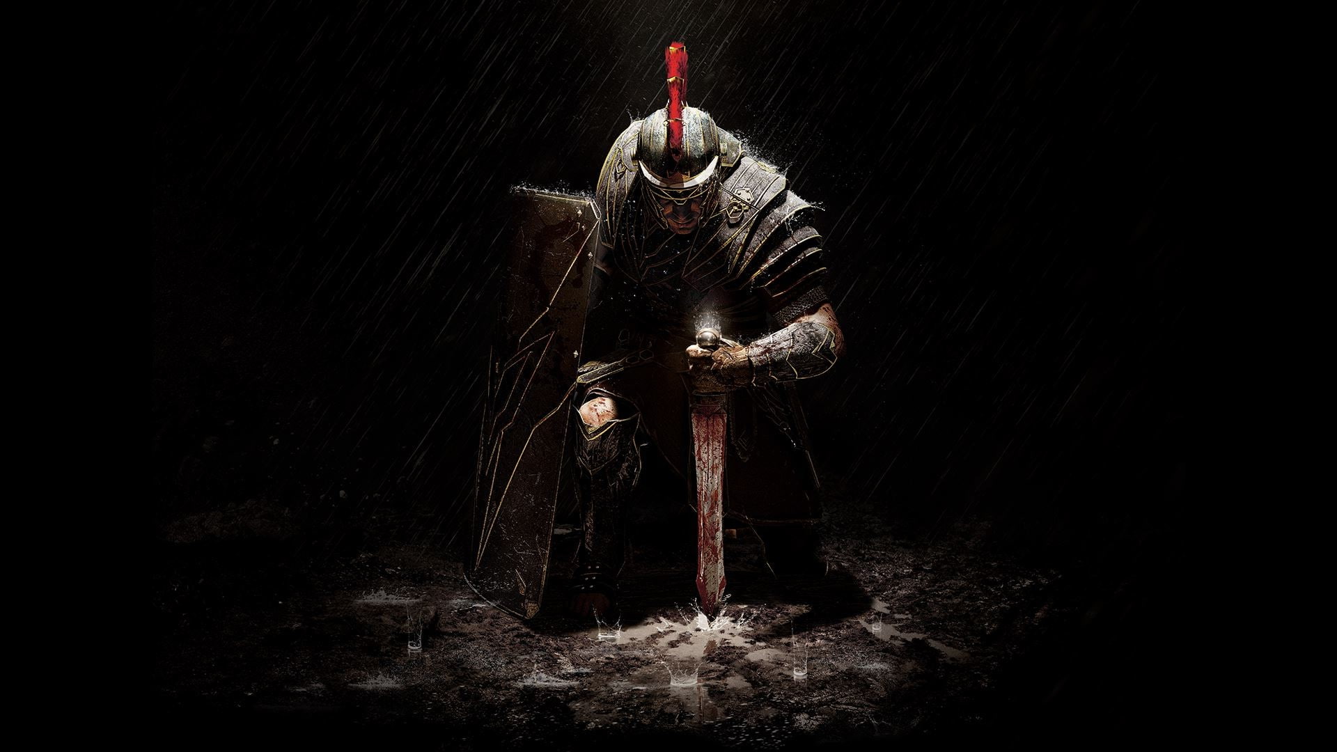 fear, Centurion, indoors, standing, real people, full length, night, sword, dark, lifestyles, technology, light - natural phenomenon, spooky, unrecognizable person, HD Wallpaper