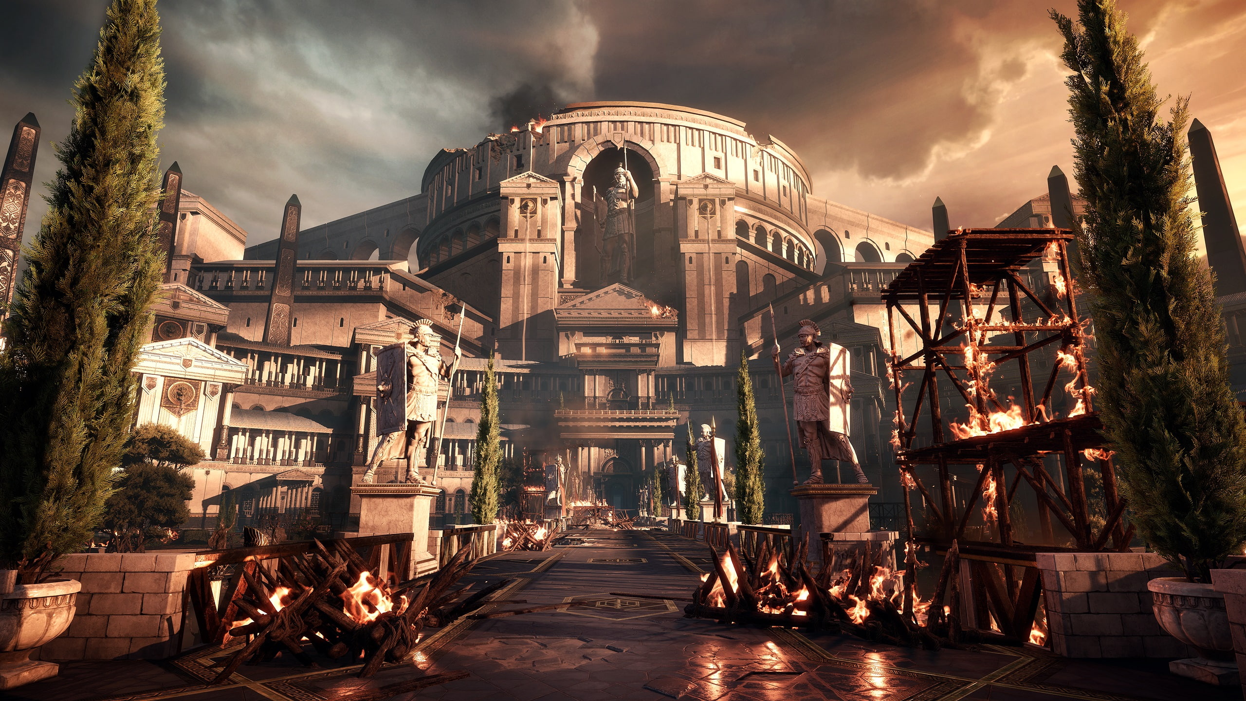 fantasy, roman, rome, 2K, game, ryse, city, son, HD Wallpaper