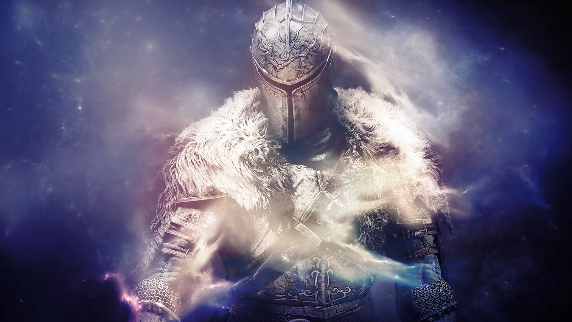 knight, Dark Souls II, smoke, 1080P, space, HD Wallpaper