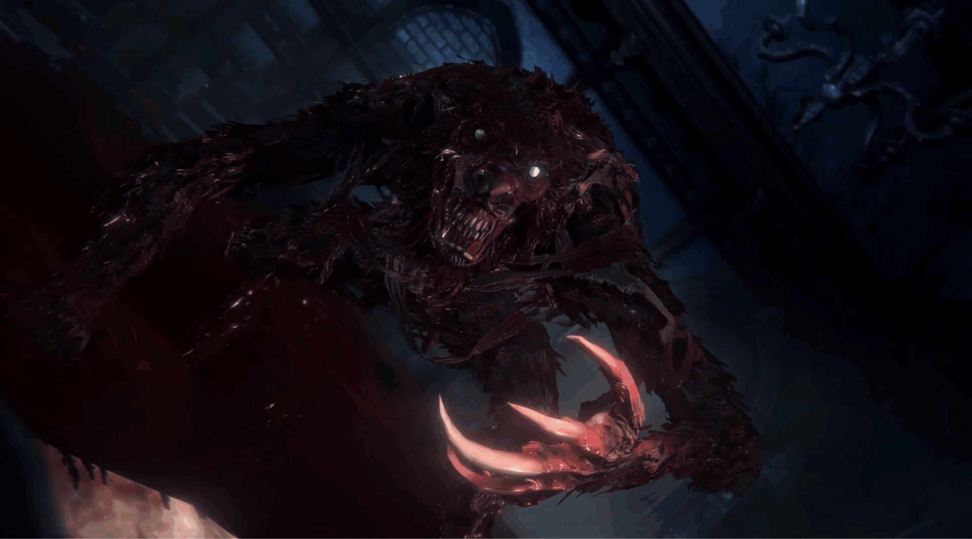 nature, close-up, horror, indoors, fear, animal wildlife, water, 4K, human body part, dark souls 2 scholar of the first sin 4k hd background, marine, animal body part, HD Wallpaper