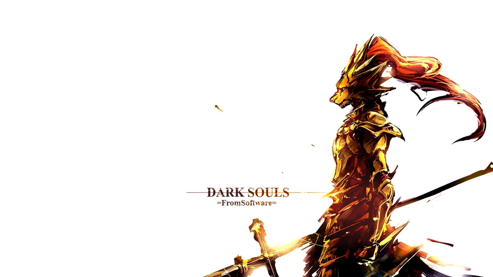 1dsouls, technical, battle, souls, ornstein, warrior, games, exploration, artwork, dark, 1080P, fantasy, stealth, action, fighting, HD Wallpaper