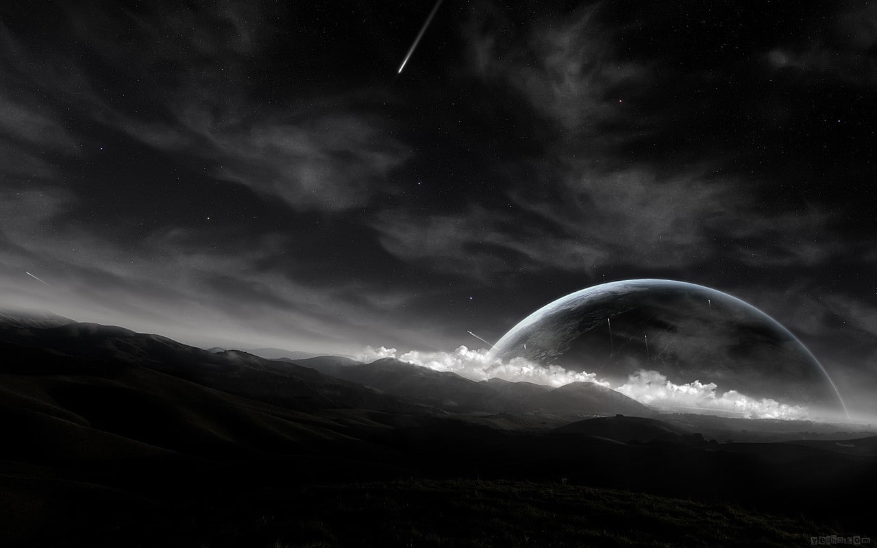 720P, space art, Osu, HD Wallpaper