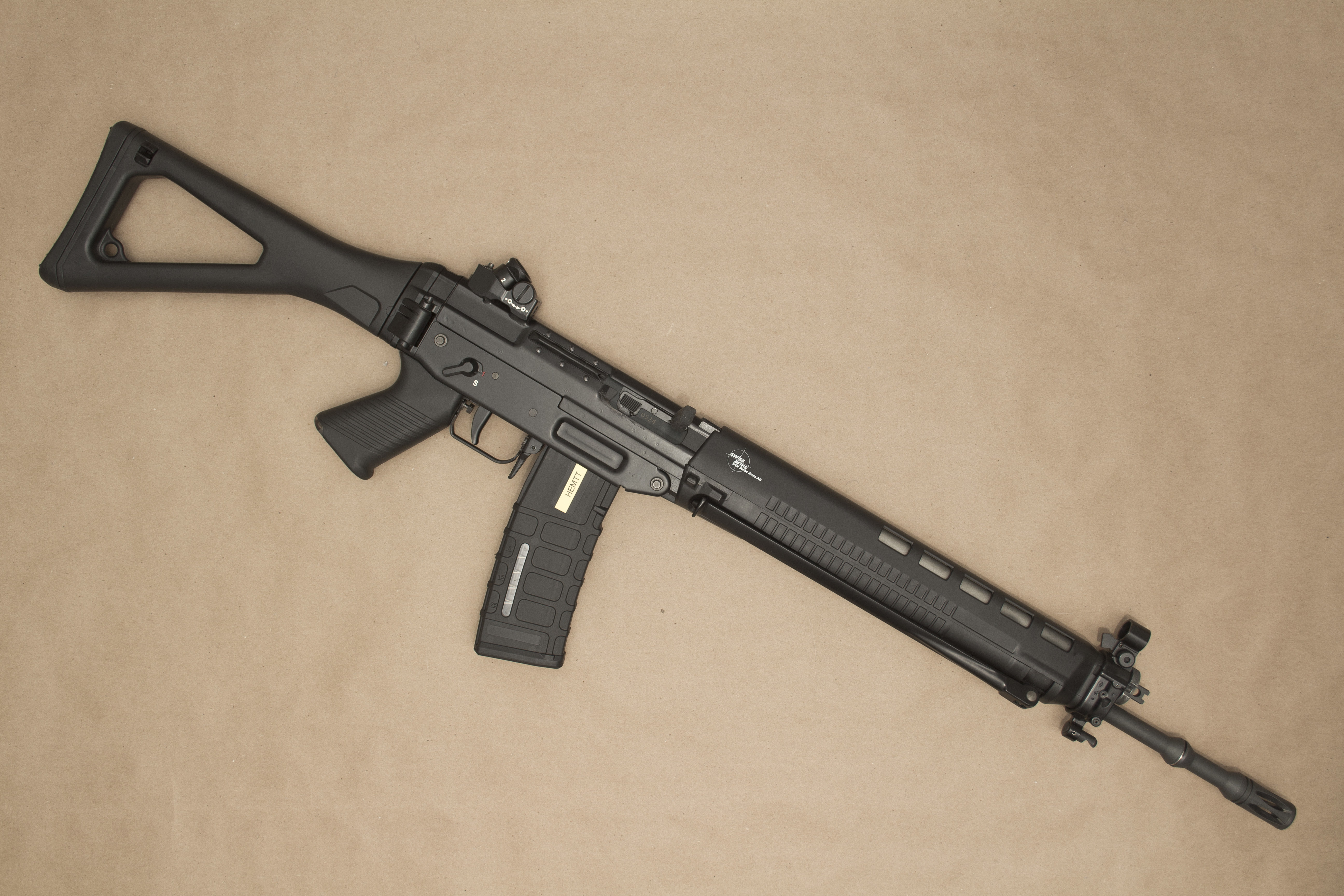 5K, machine, SIG SG 550, background, Swiss, HD Wallpaper